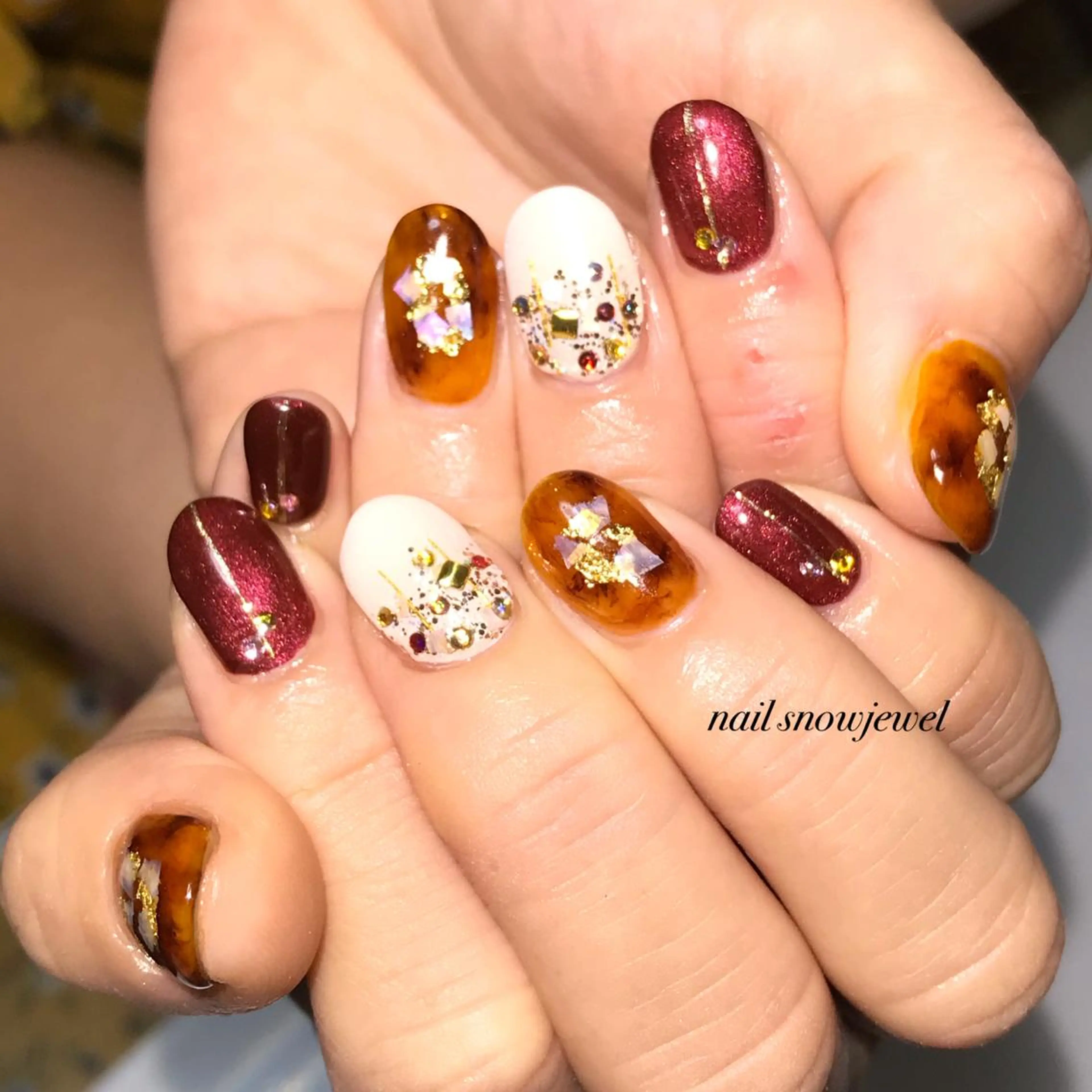 ネイル nail snowjewelのネイルデザイン