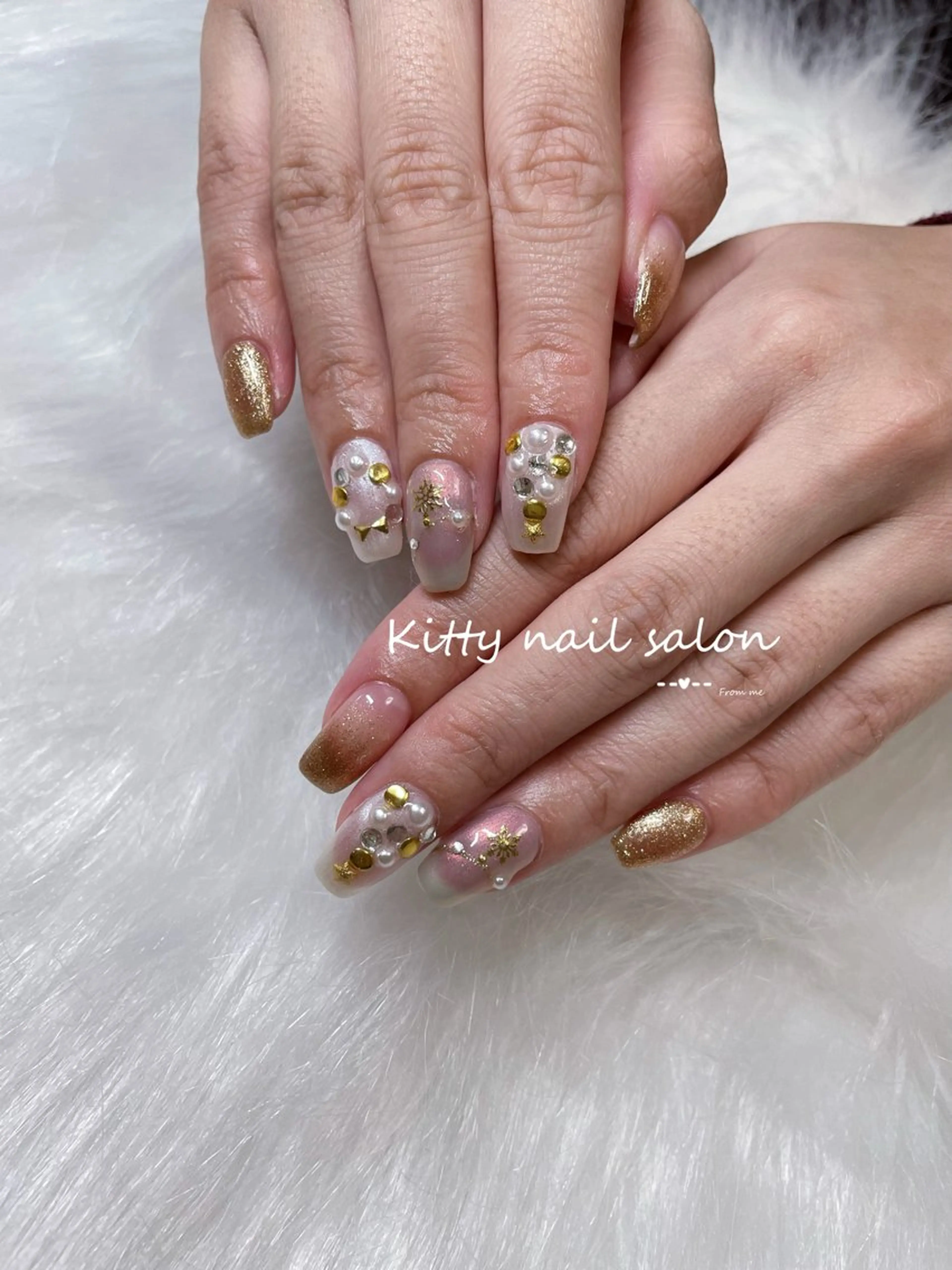 ネイル ハンドネイル kitty nail salonのネイルデザイン
