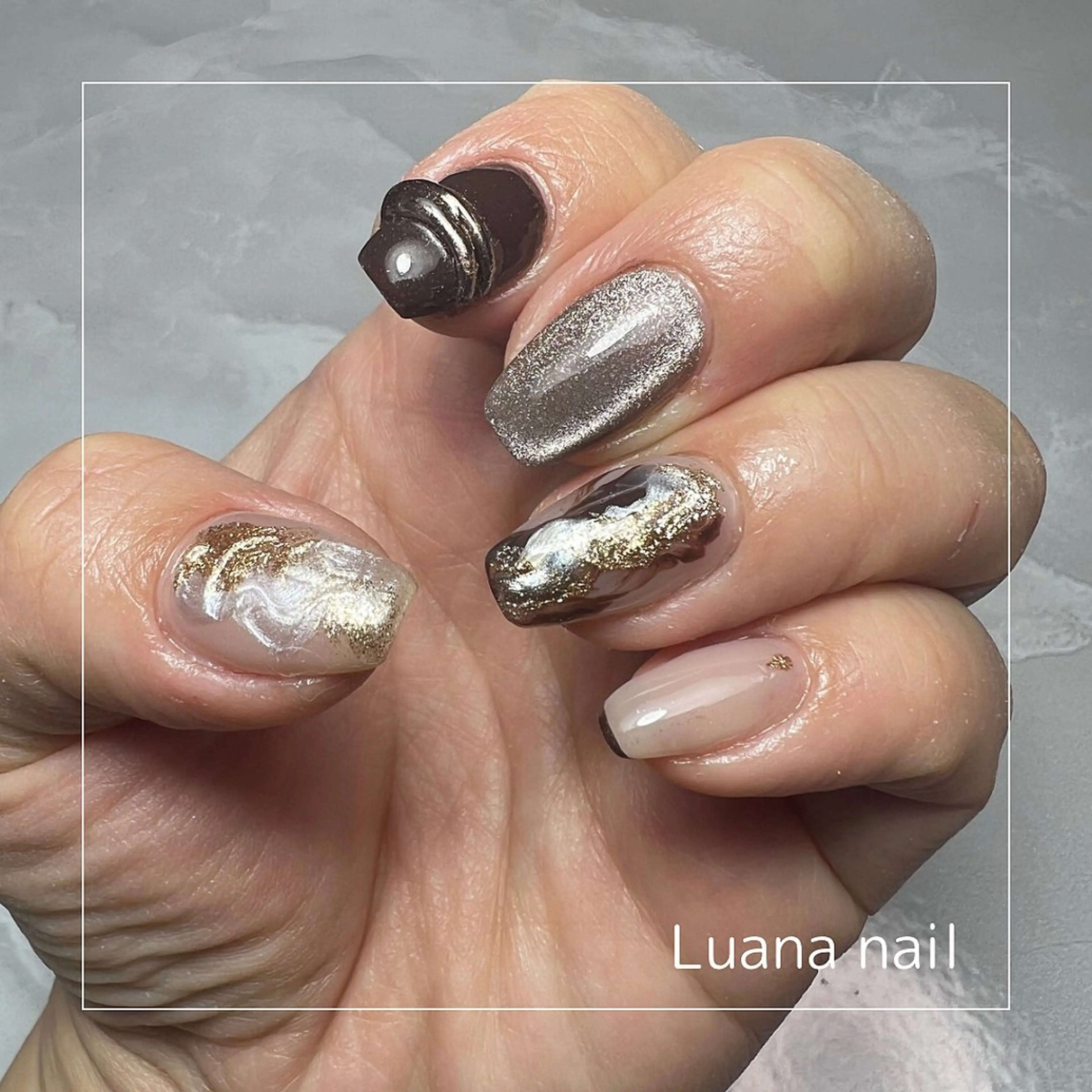 ネイル バレンタイン Luana nailのネイルデザイン