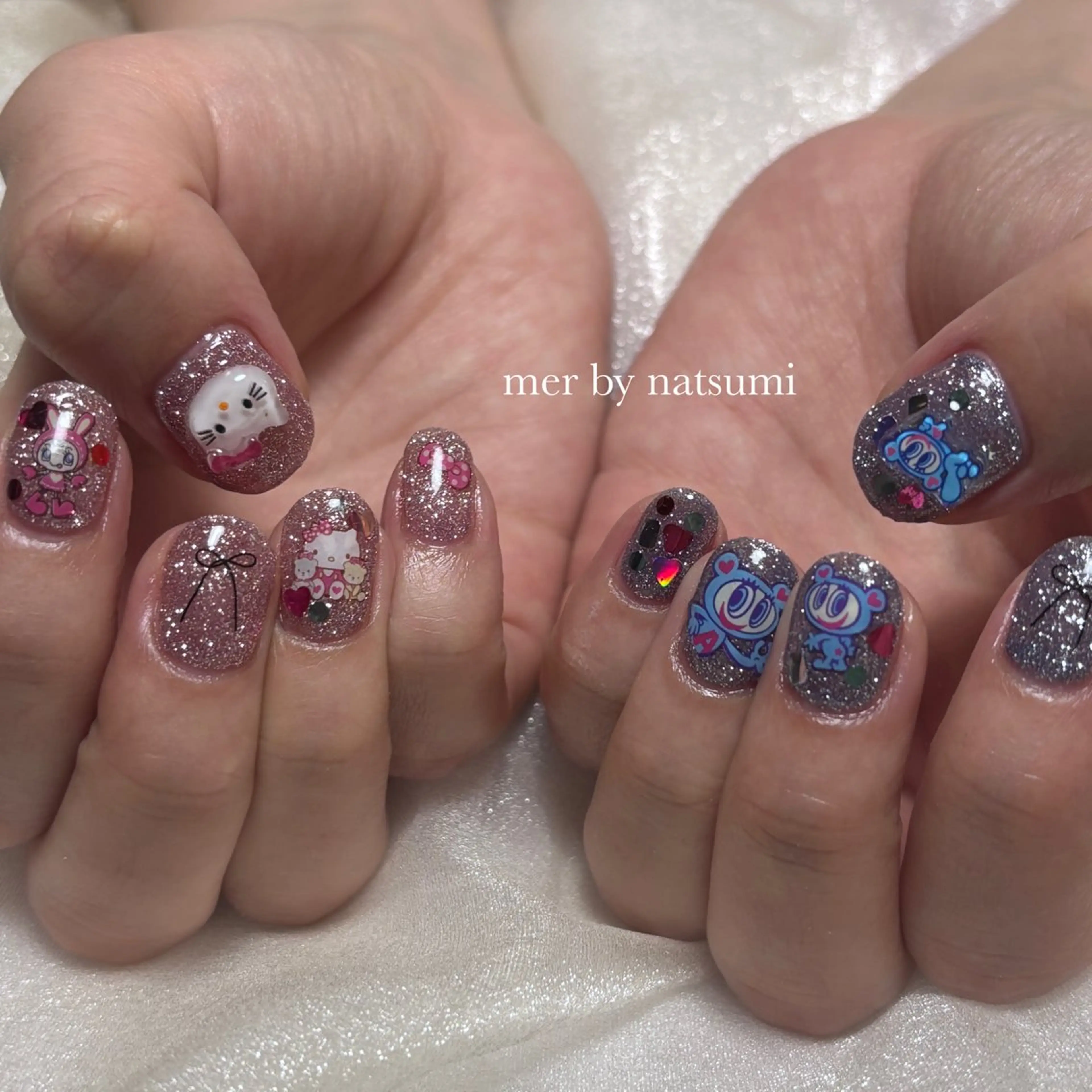 ショート mer natsumiのネイルデザイン