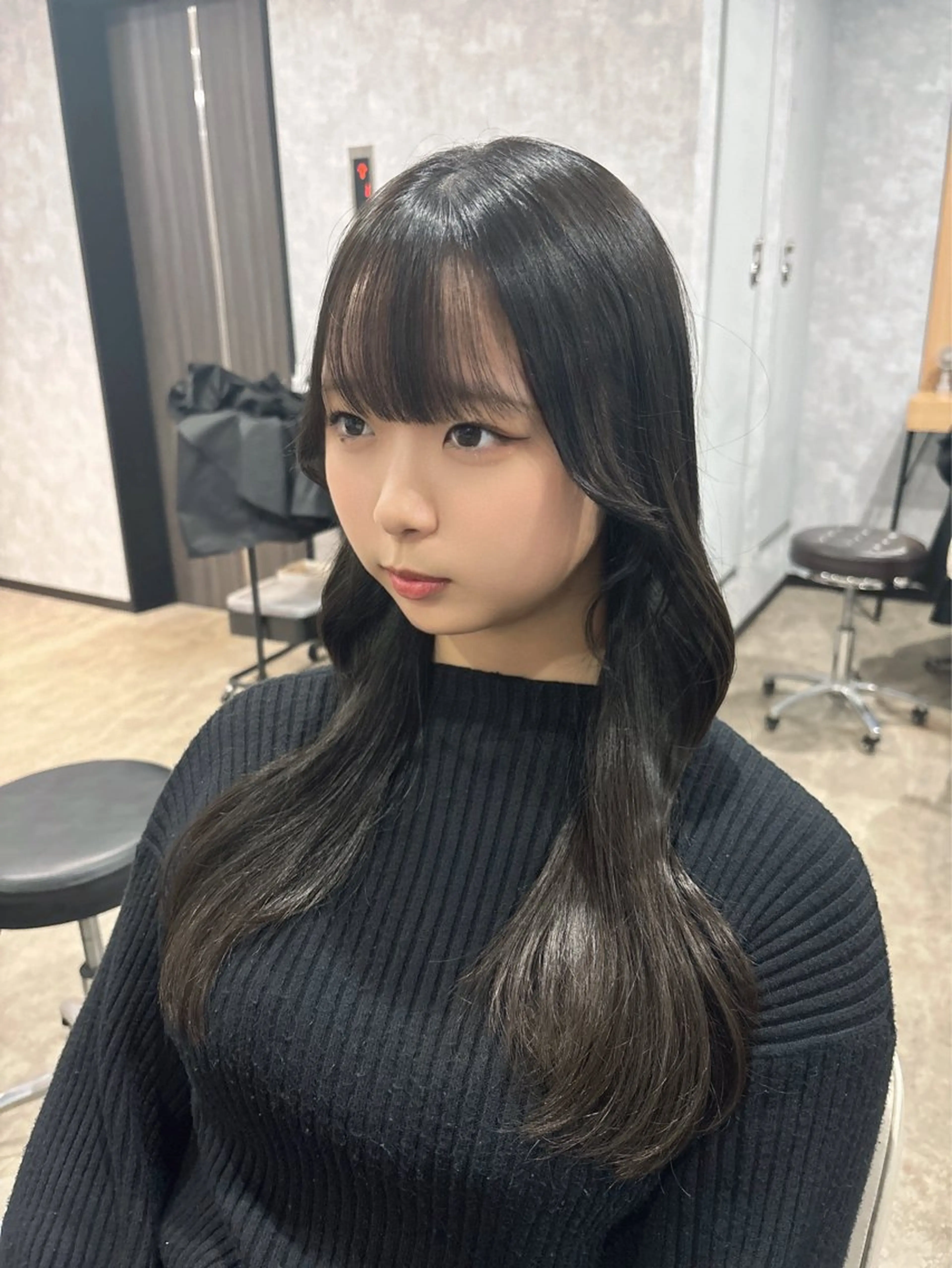 カラー カット ヘアカラー トリートメント 艶髪/ダブル カラー/リョウのヘアスタイル