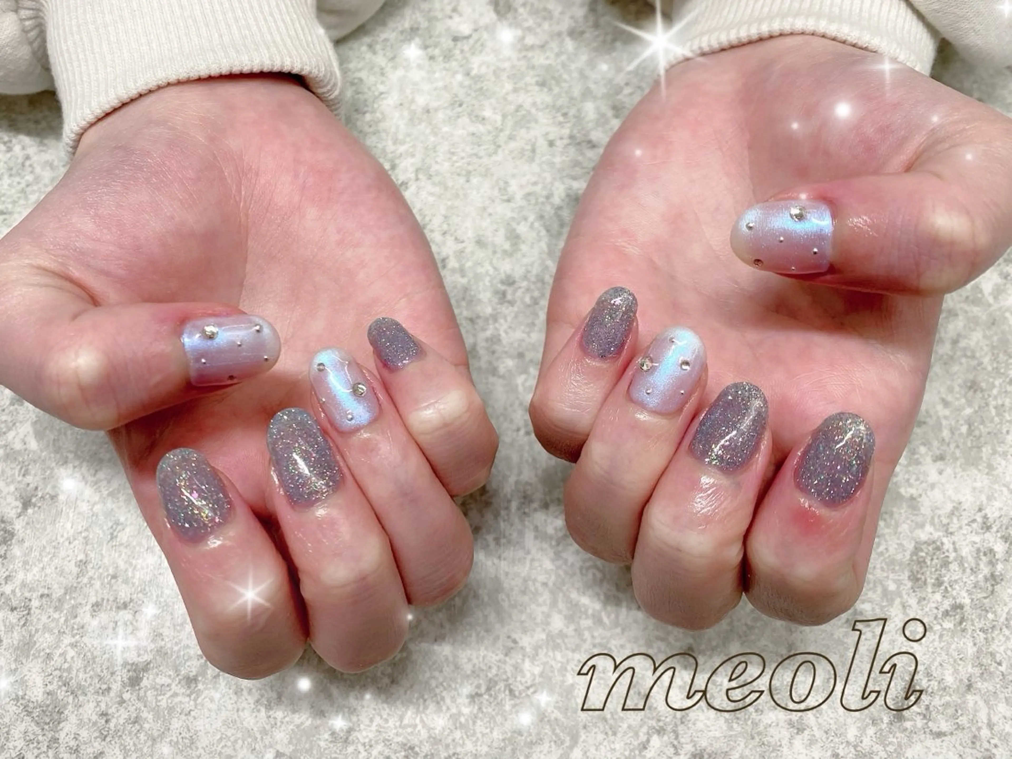 ネイル ハンドネイル nail salon meoli メグのネイルデザイン