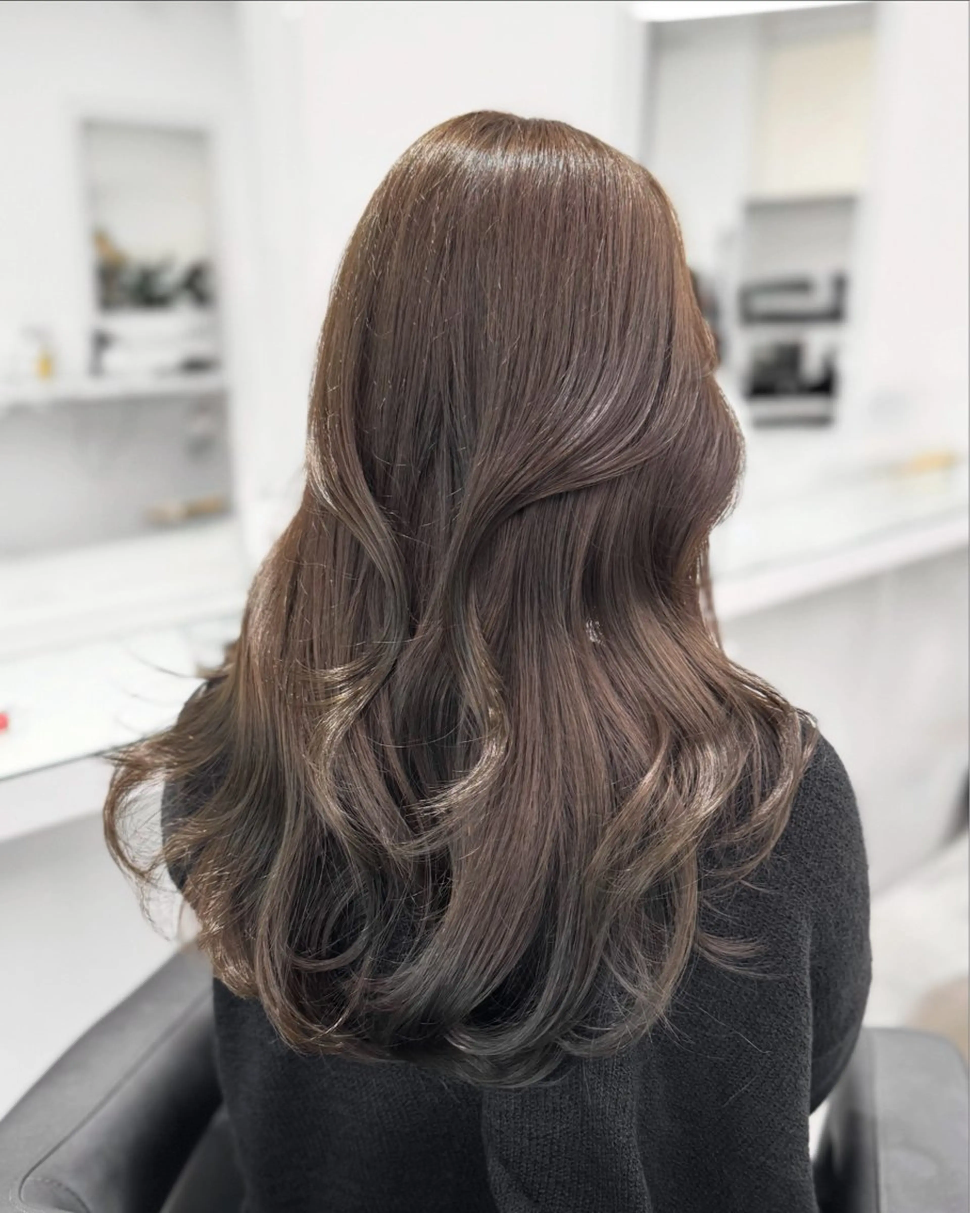 ロング ヘアカラー トリートメント 🕊️赤み消し透明感 🩶KYOHEI🩶のヘアスタイル