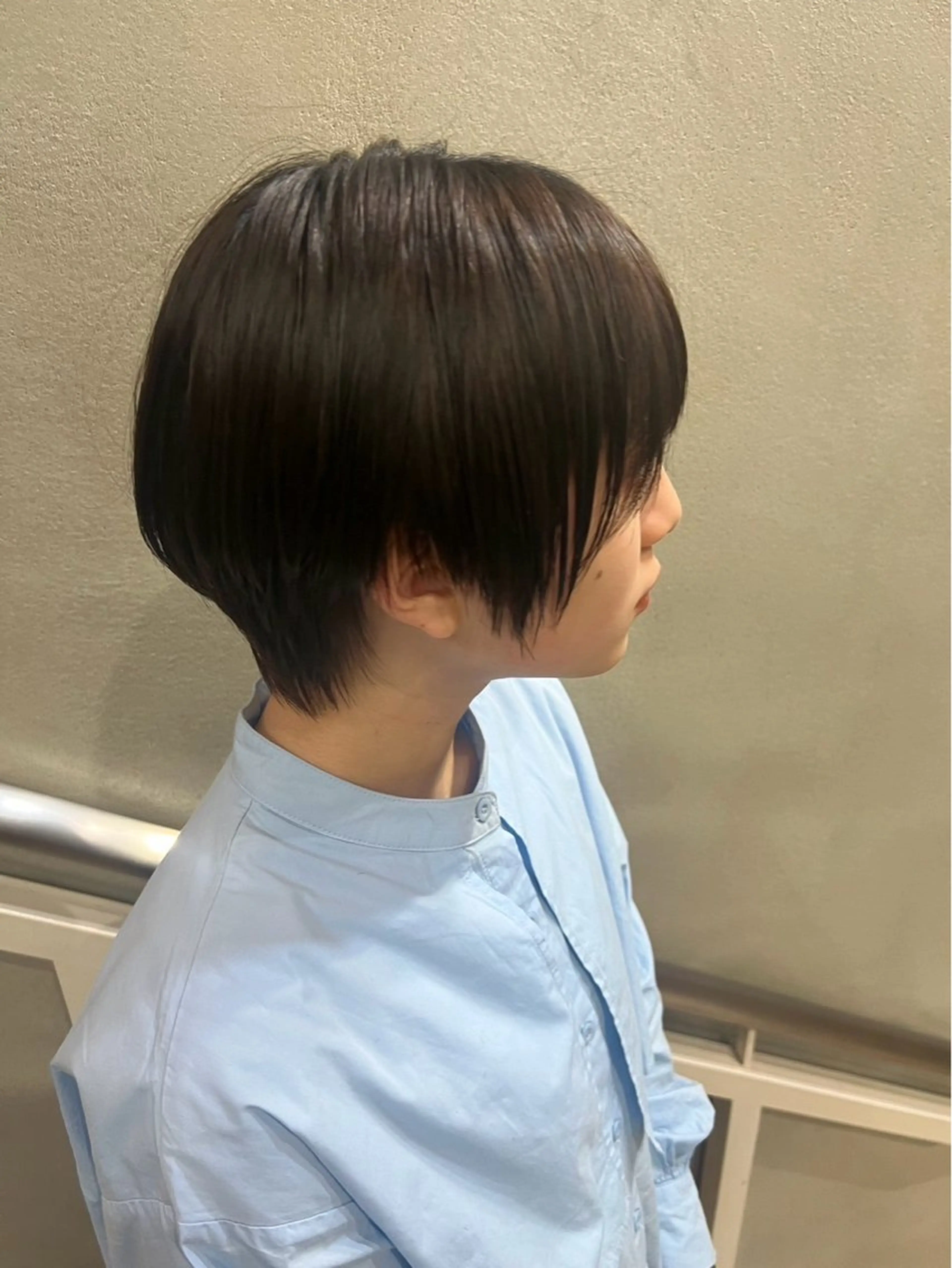 ショート 顔周りカット ショートヘア 小顔カット Keina/ ショートモデル募集のヘアスタイル