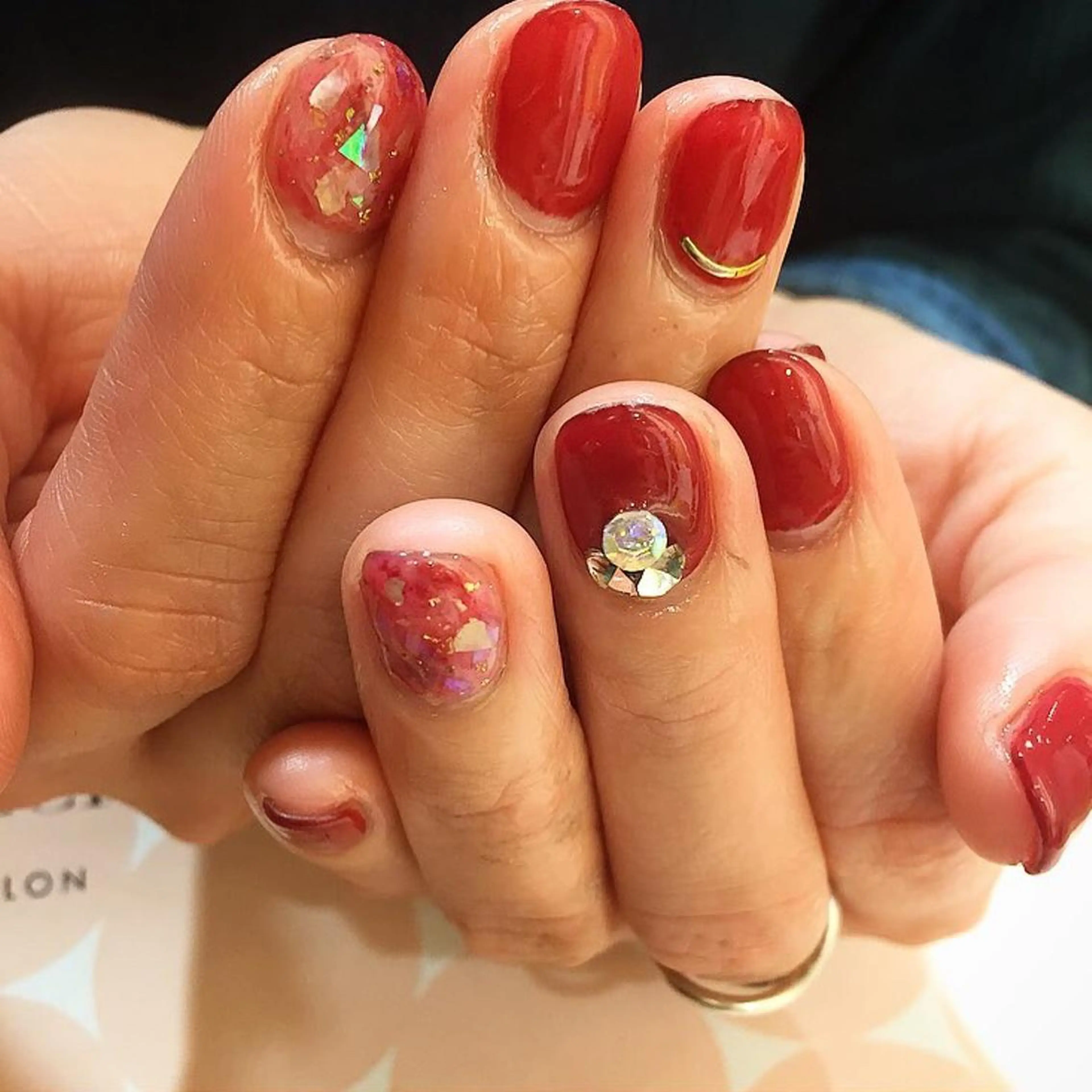 ネイル kurogi nanakaのネイルデザイン