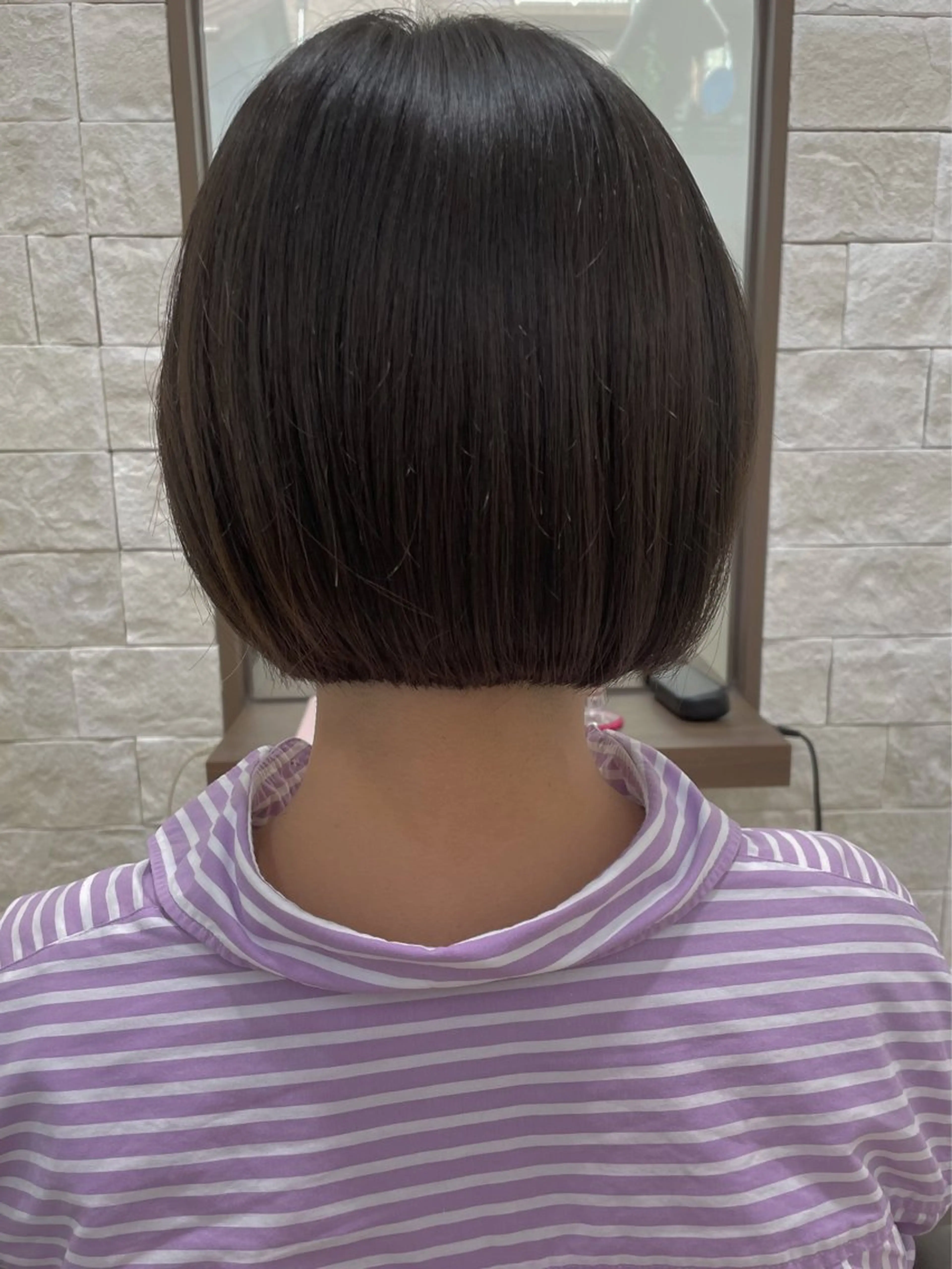 ショート ボブ ショートヘア 新村 華奈絵のヘアスタイル