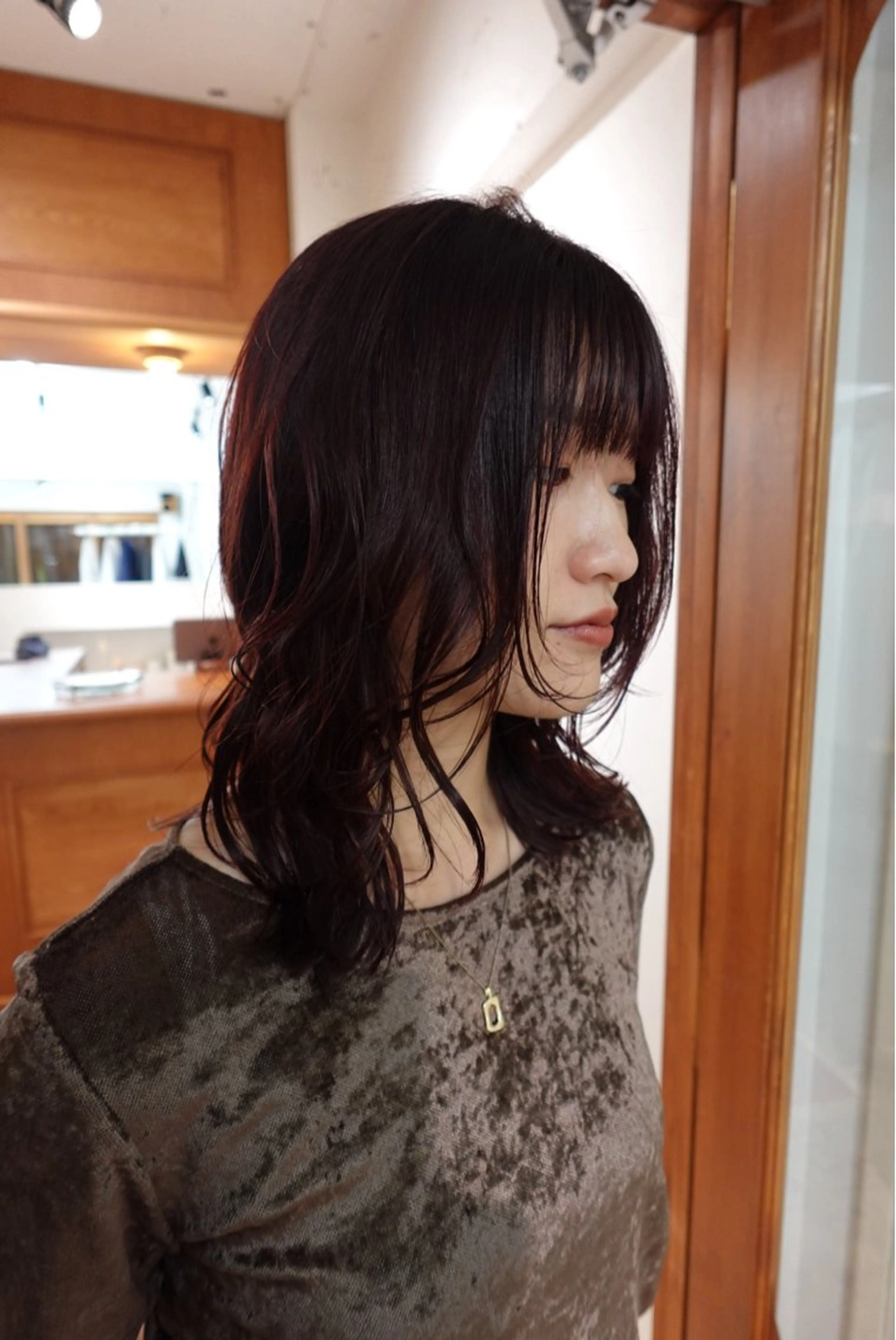 カラー ヘアカラー Non/立川/暖色 🌏艶髪/Aujuaのヘアスタイル