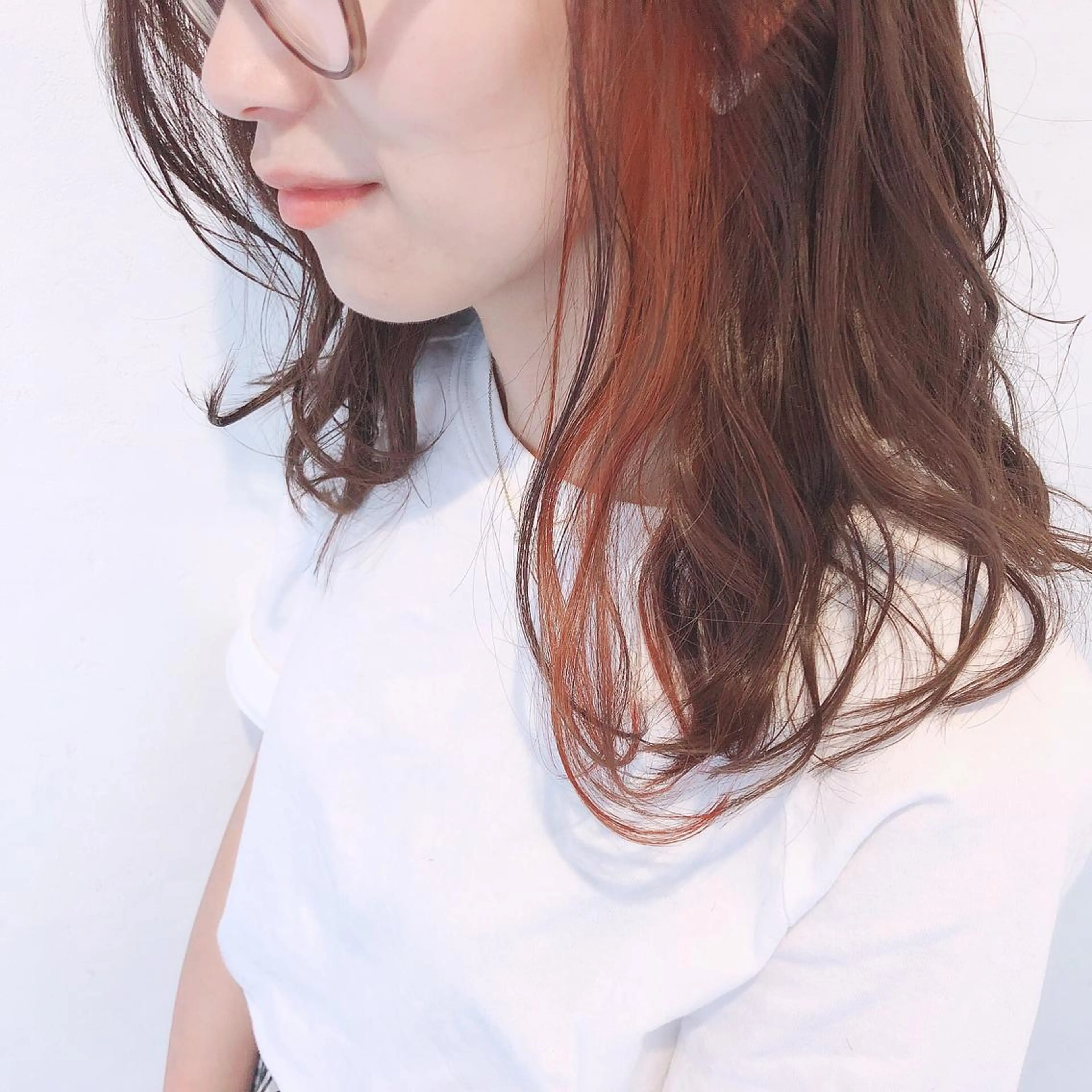 セミロング カラー The book hand salon所属・伊藤 さやかのヘアスタイル