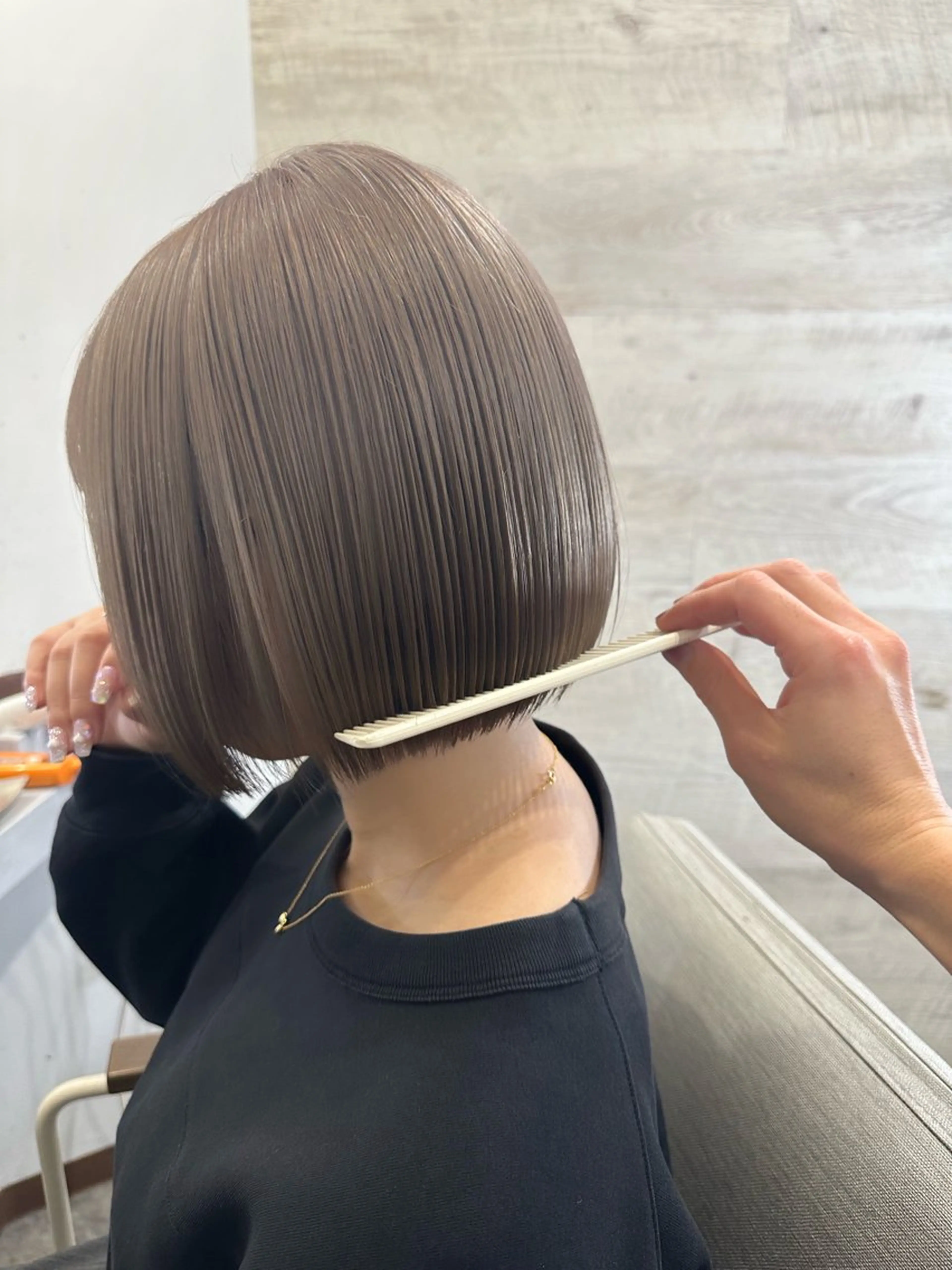 セミロング カラー カット ヘアカラー トリートメント Fbeauty所属・ブリーチ koheiのヘアスタイル