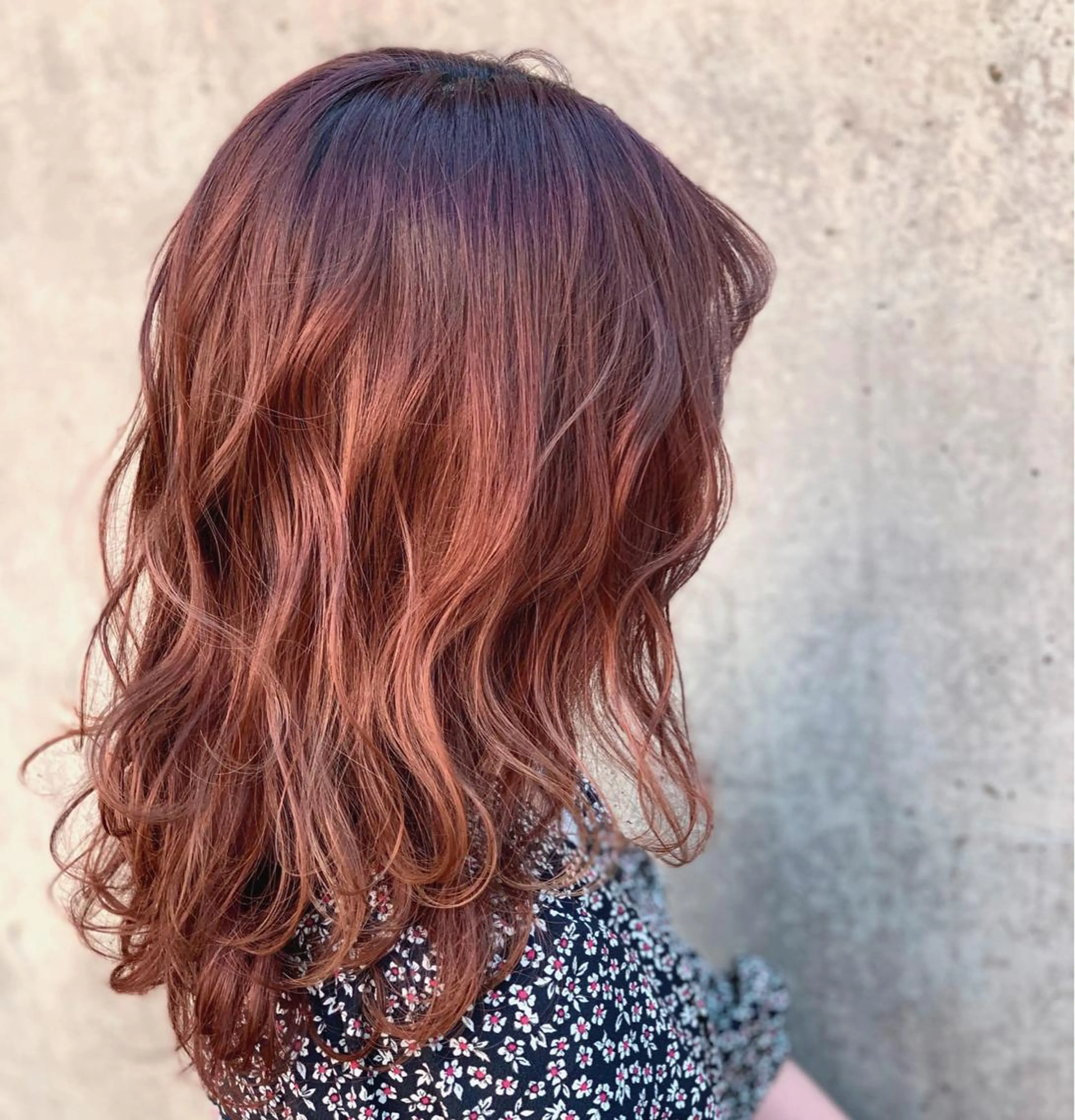 セミロング カット ヘアカラー トリートメント mood tatemachiのヘアスタイル