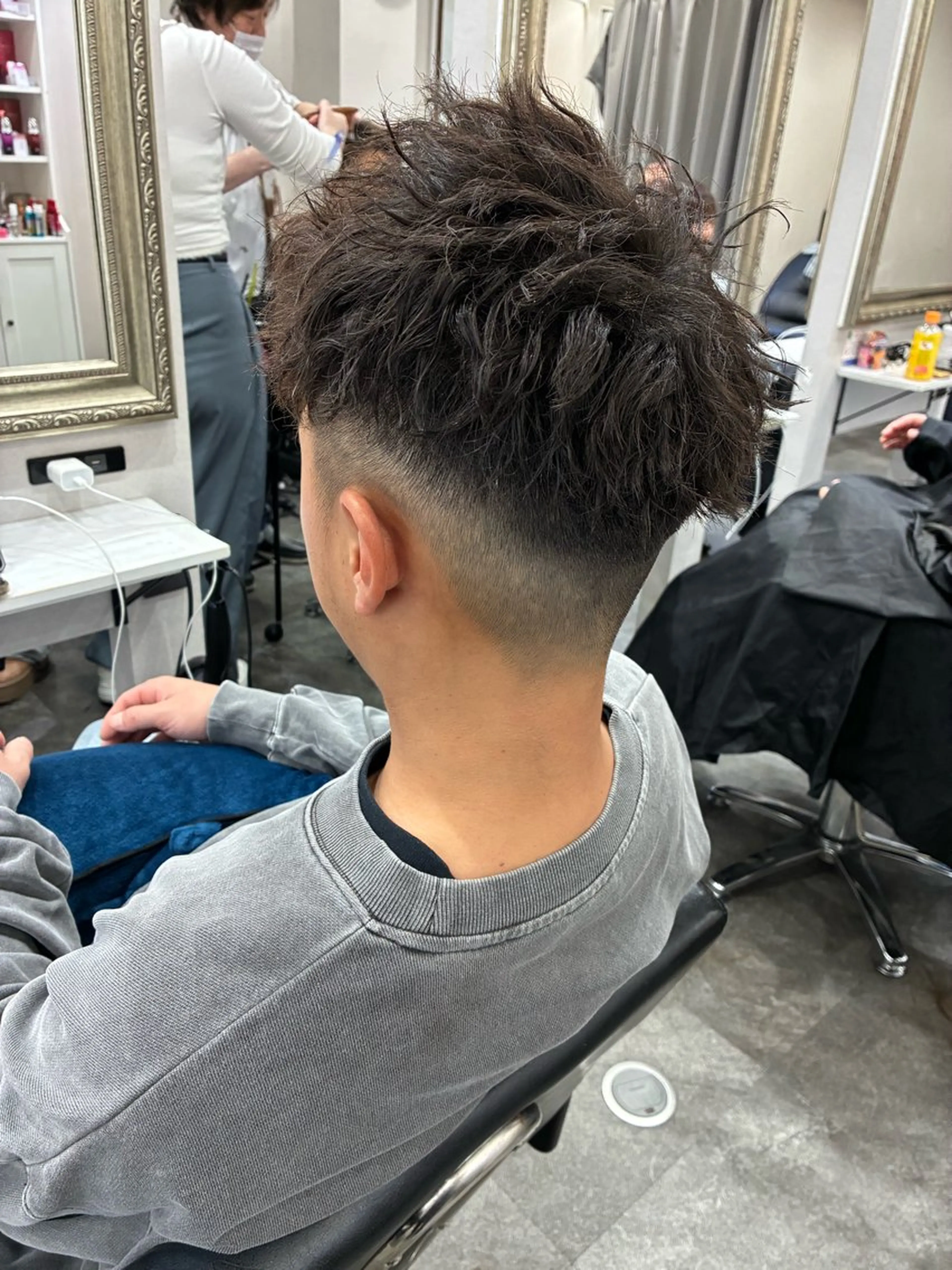 パーマ カット パーマ 五十嵐 満梨奈のヘアスタイル