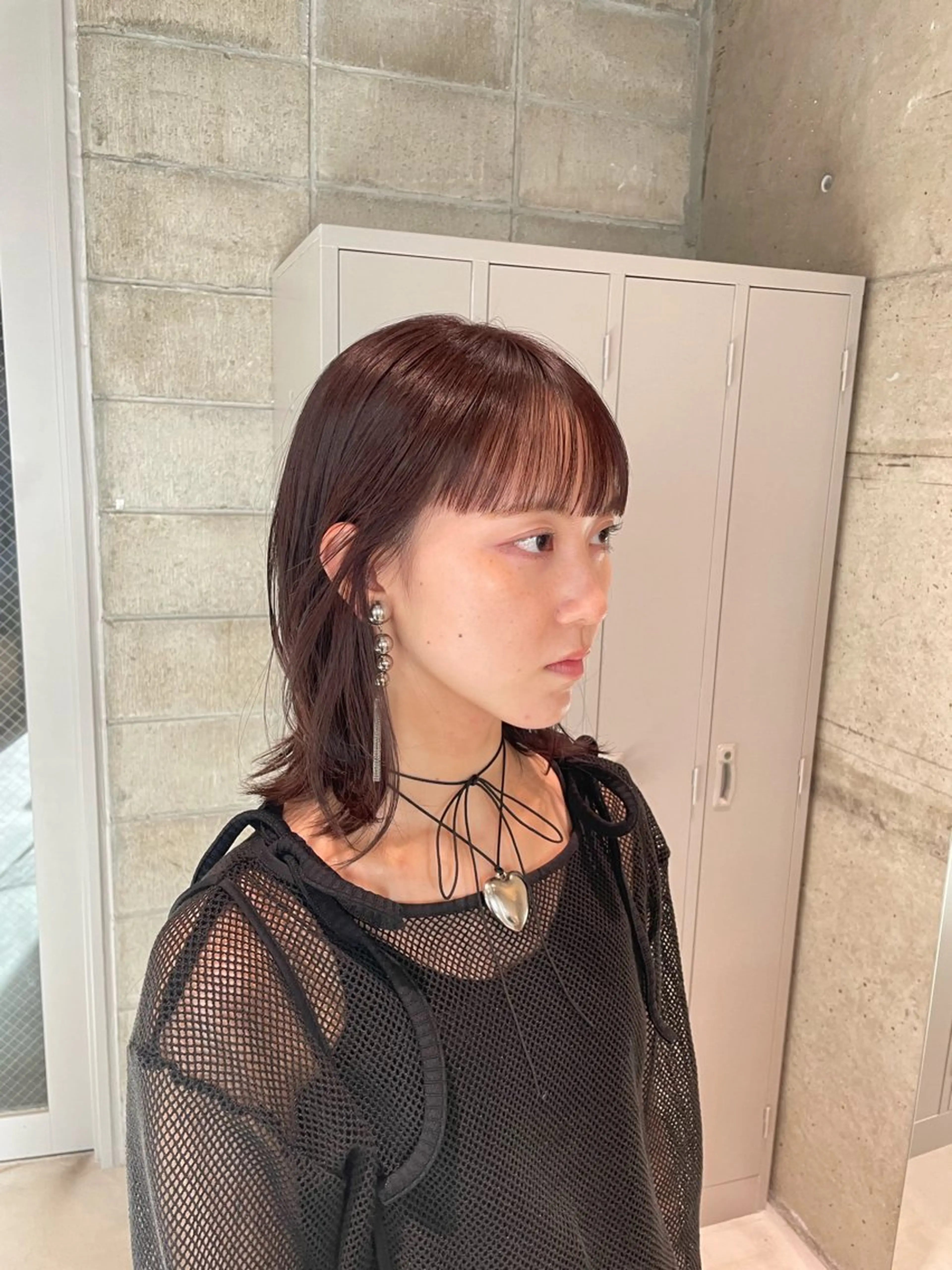 セミロング カラー IDEN AND TITY所属・ショートモデル募集 yukakoのヘアスタイル
