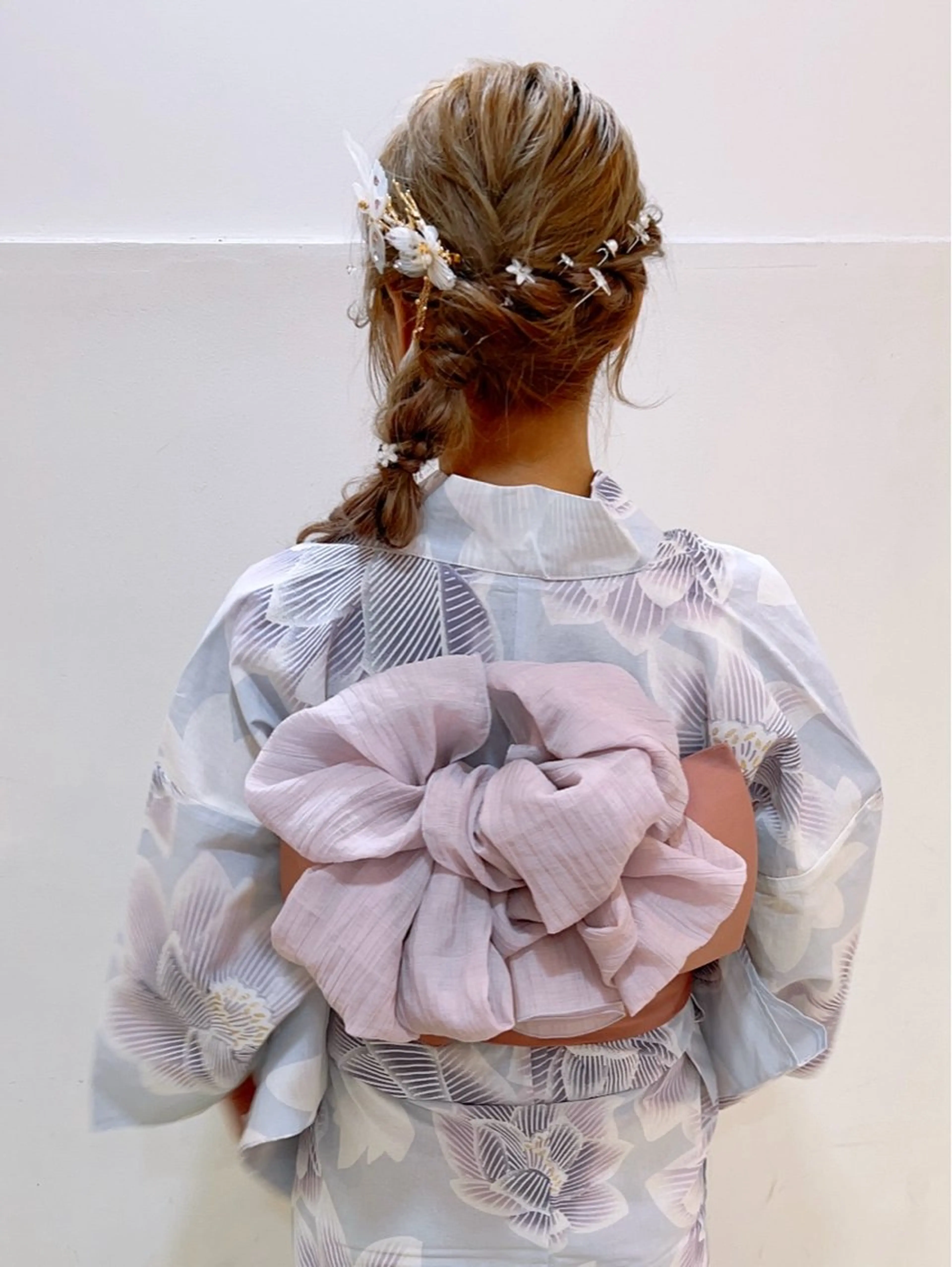 ヘアアレンジ 着付け 💠クロスパーマ /アレンジ/彩未💠のヘアスタイル