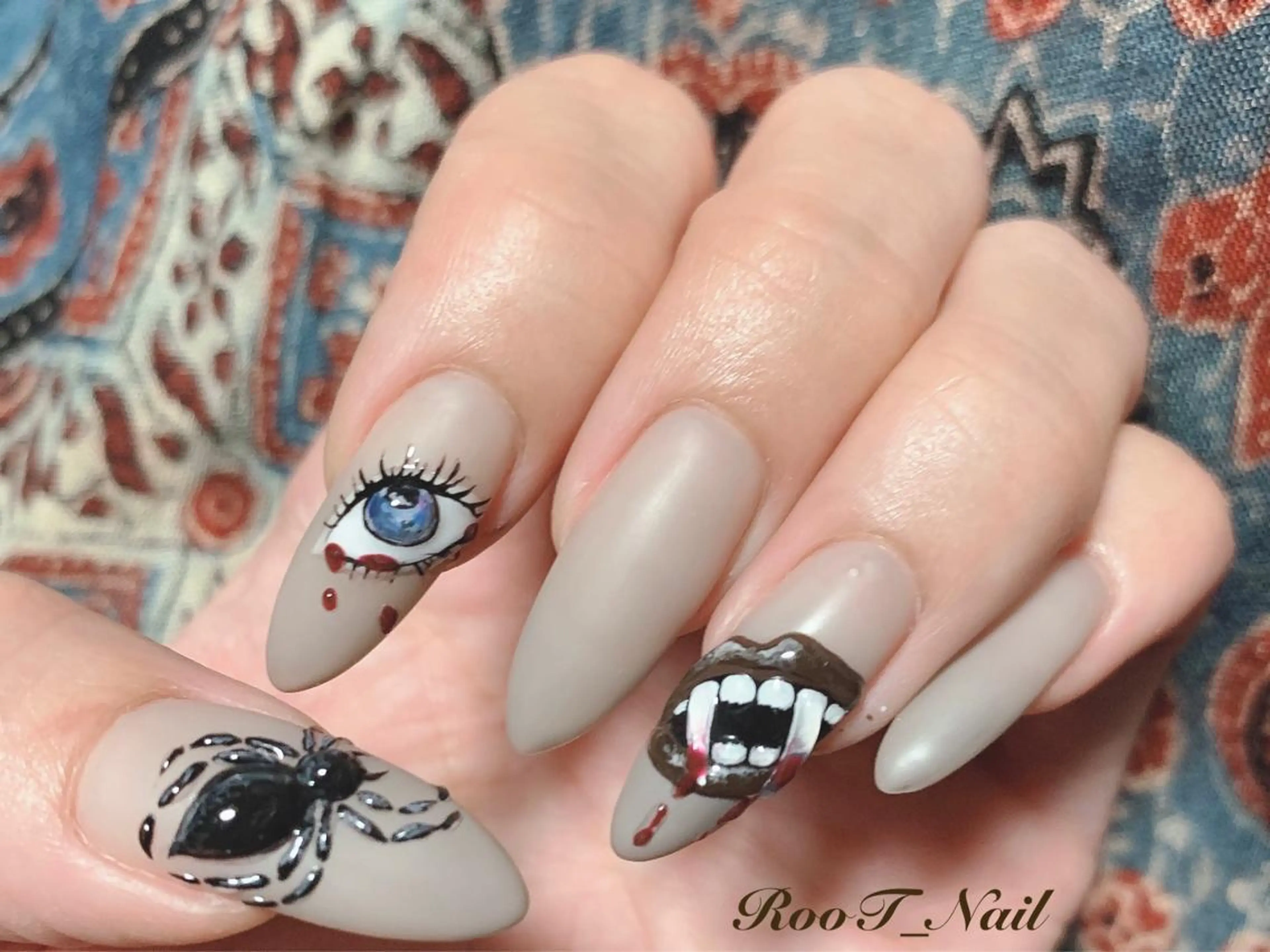 メンズ キッズ ネイル ハンドネイル RooT Nailのネイルデザイン