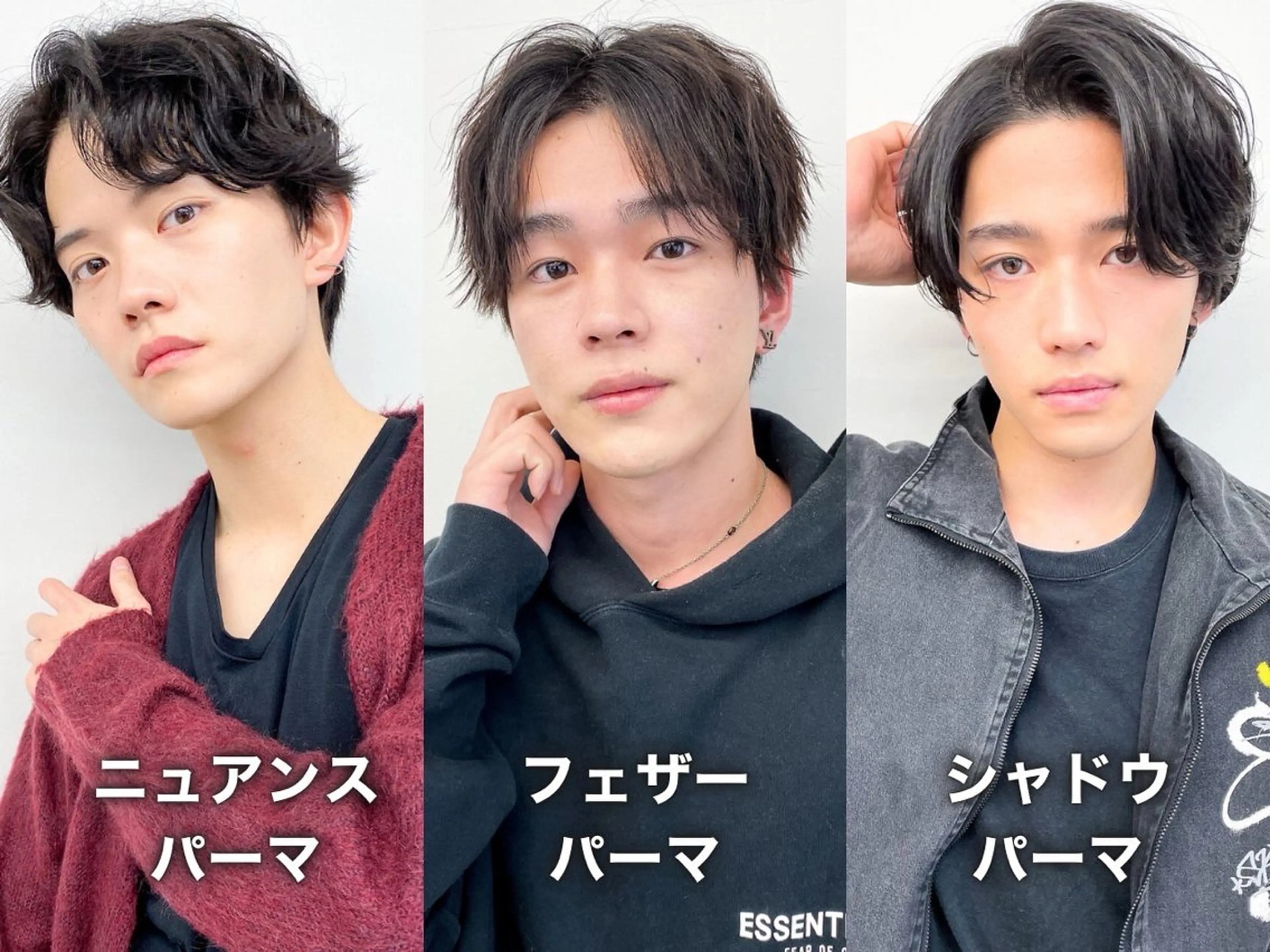 ショート パーマ メンズ カット パーマ 加藤 いくみのヘアスタイル