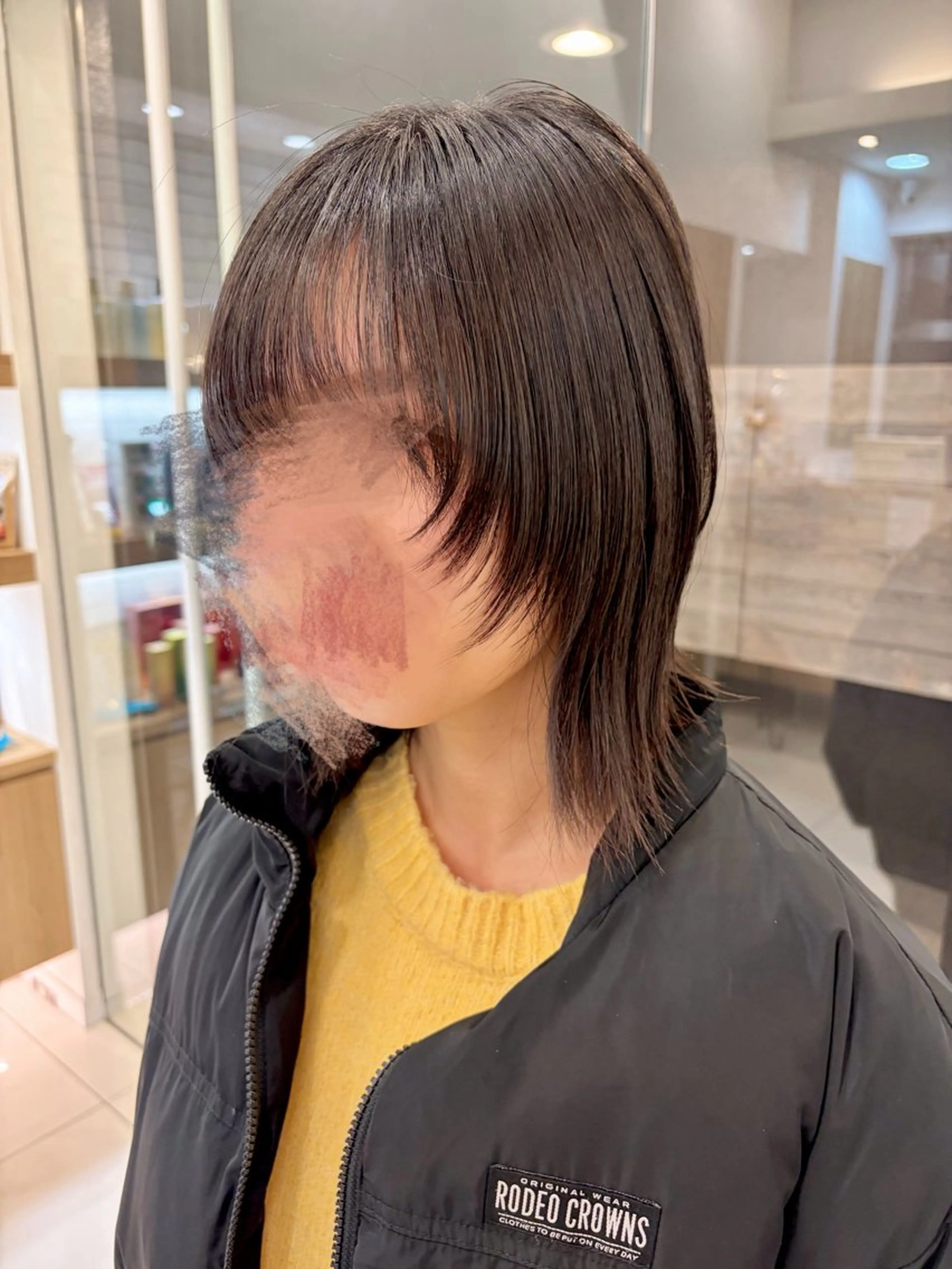 ミディアム カット 鎌倉/アレンジ/暗髪 /髪質改善/ ユキミのヘアスタイル