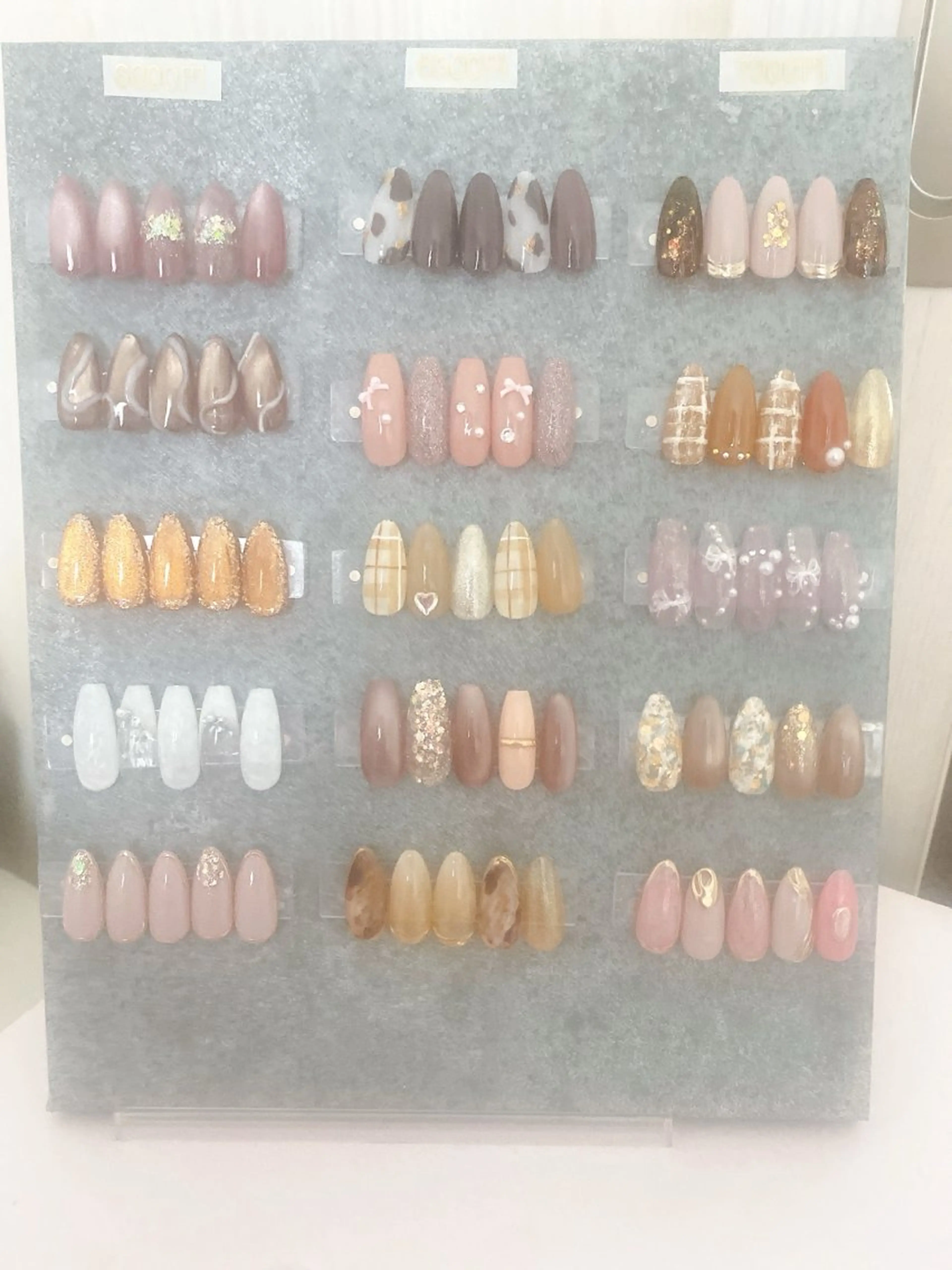 定額デザイン（オフがある方は＋500円かかります。）の写真