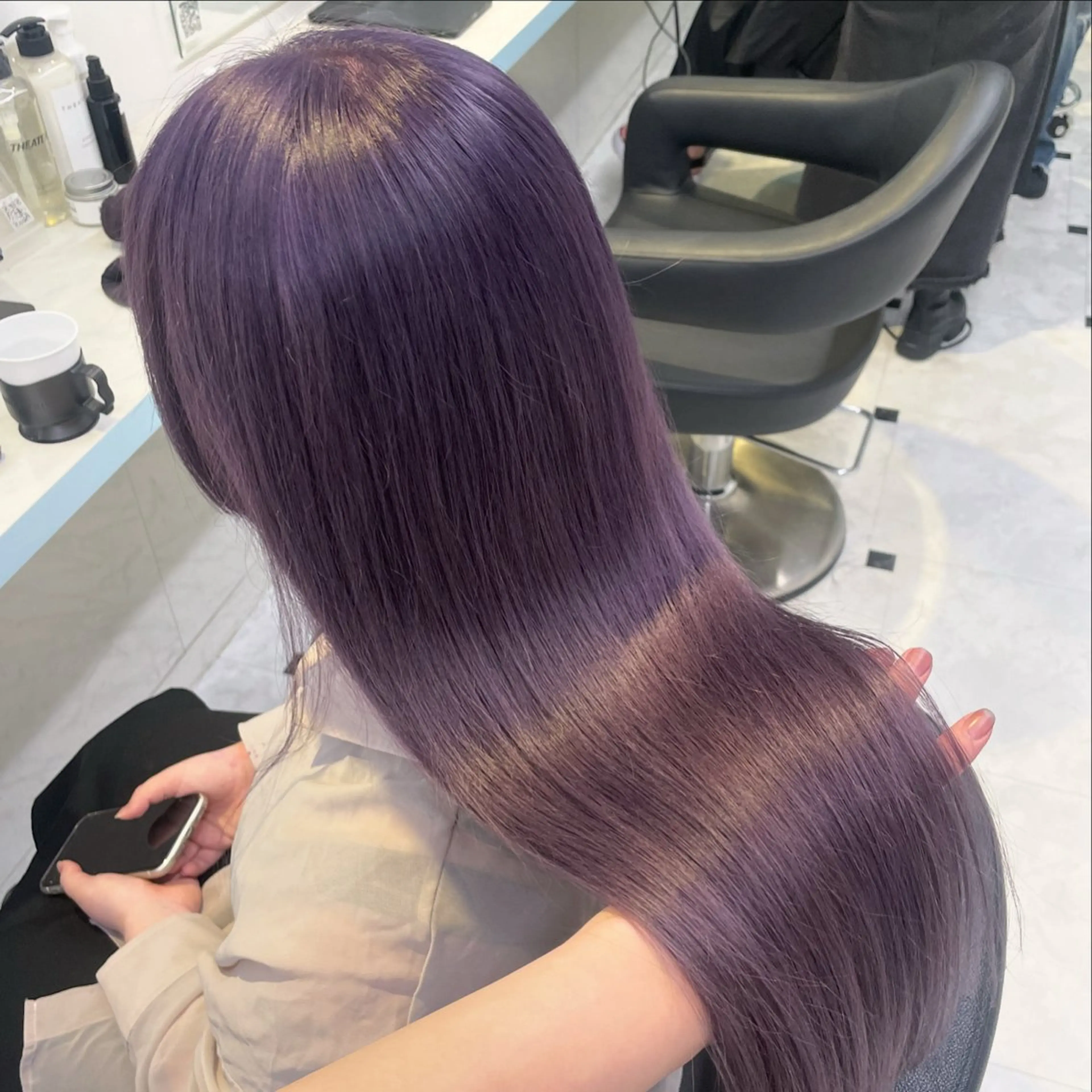 ロング ヘアカラー トリートメント 似合わせcolor ʀɪɴᴏ🎶🪽のヘアスタイル