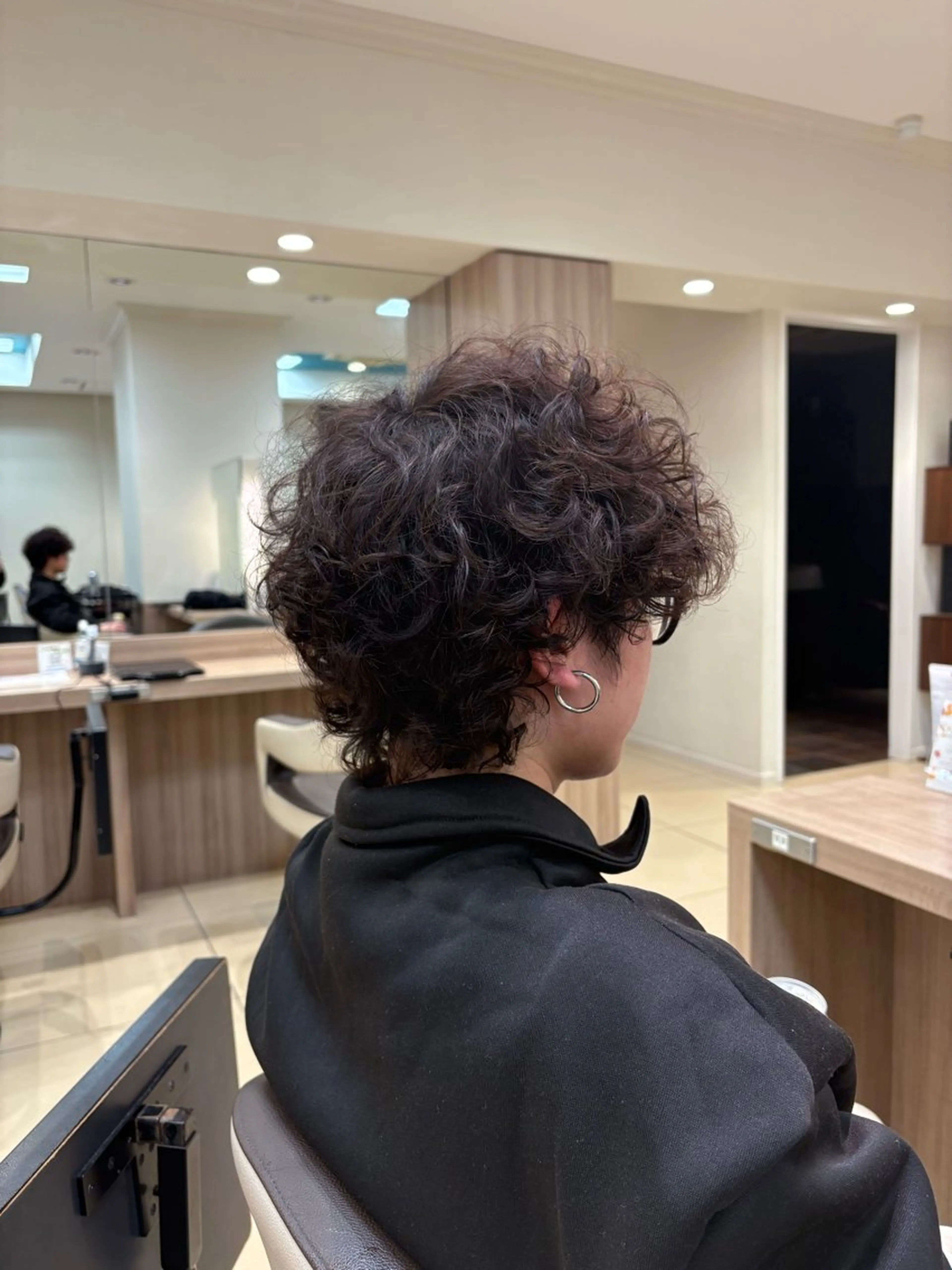 カット+プードルパーマ+トリートメントの写真