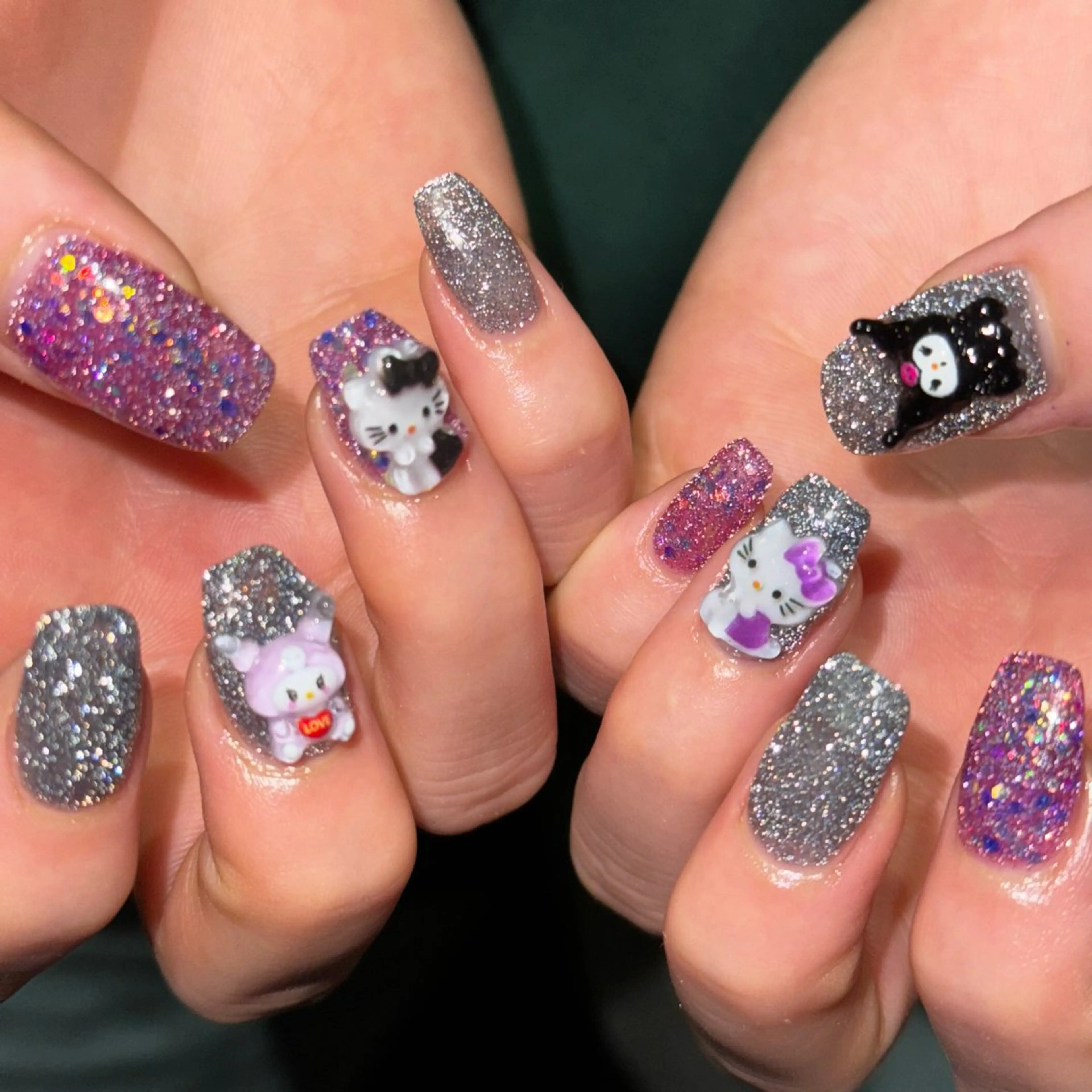 ネイル フラッシュネイル 持ち込み Nail Sant Esperanza by SALON DE やす所属・Sant Esperanzaのネイルデザイン