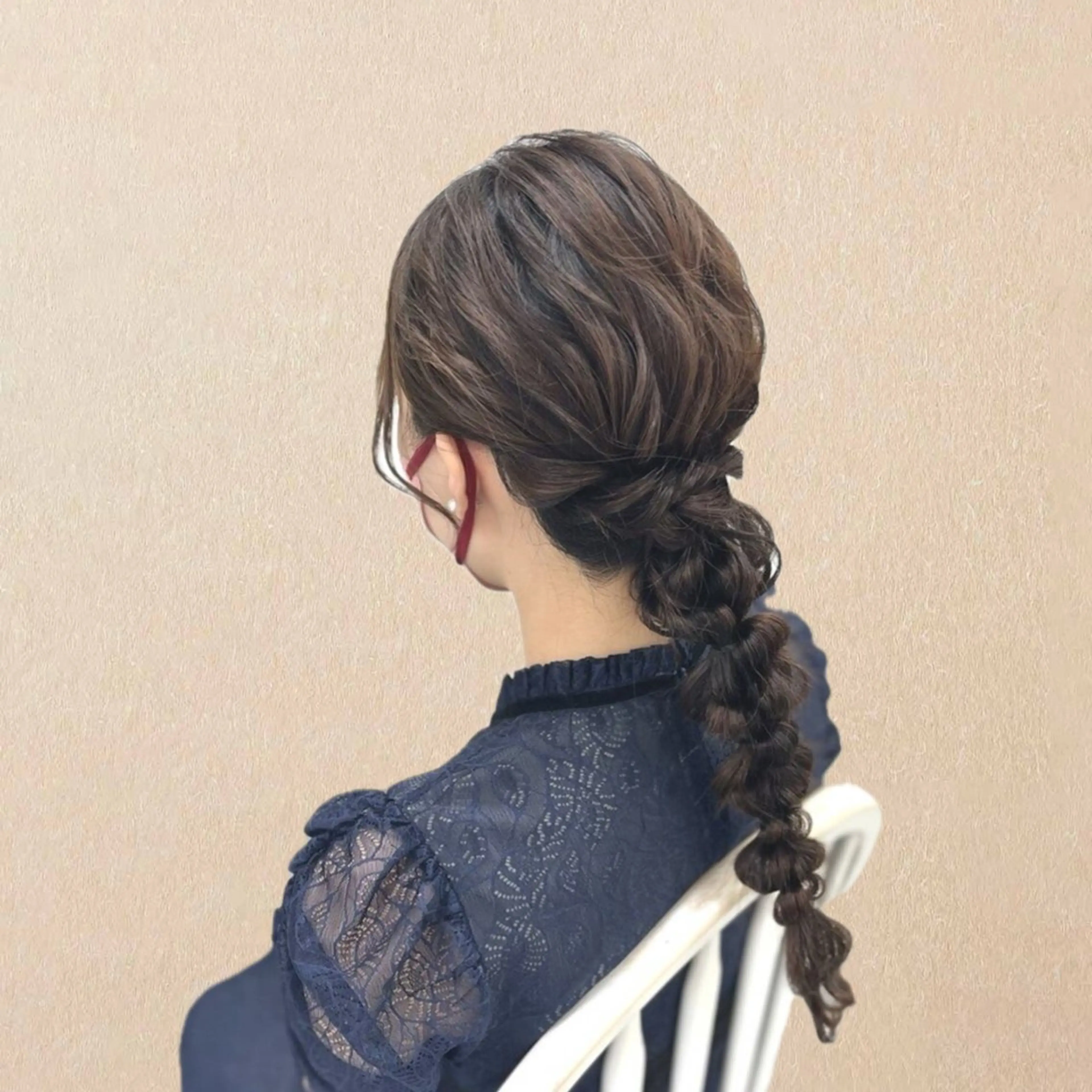 ヘアアレンジ 玉ねぎヘアー ヘアセット 似合わせヘアメイク 💐オダギリチアキのヘアスタイル