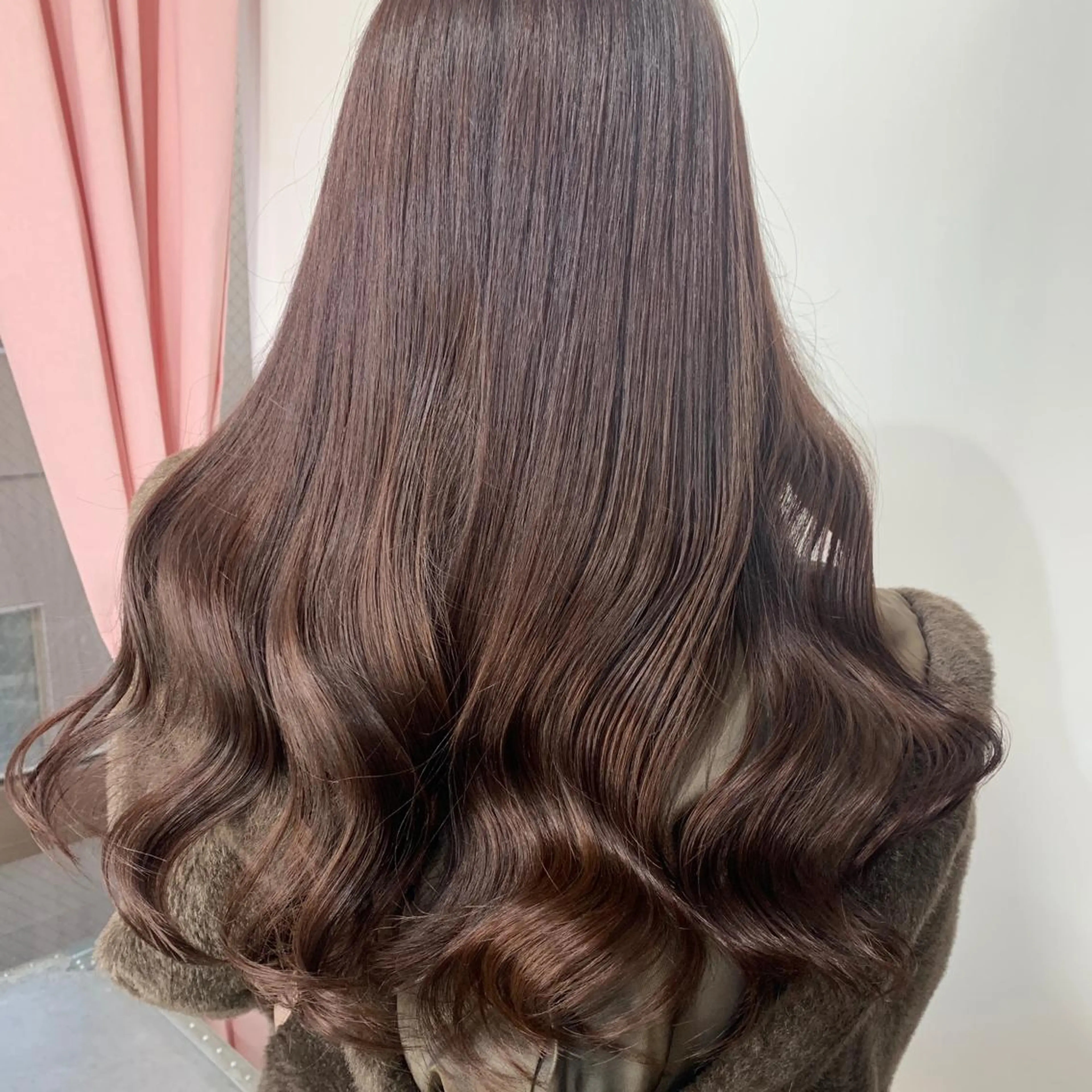 ロング カラー カット ヘアカラー HARUKA韓国ヘア /Luana梅田のヘアスタイル
