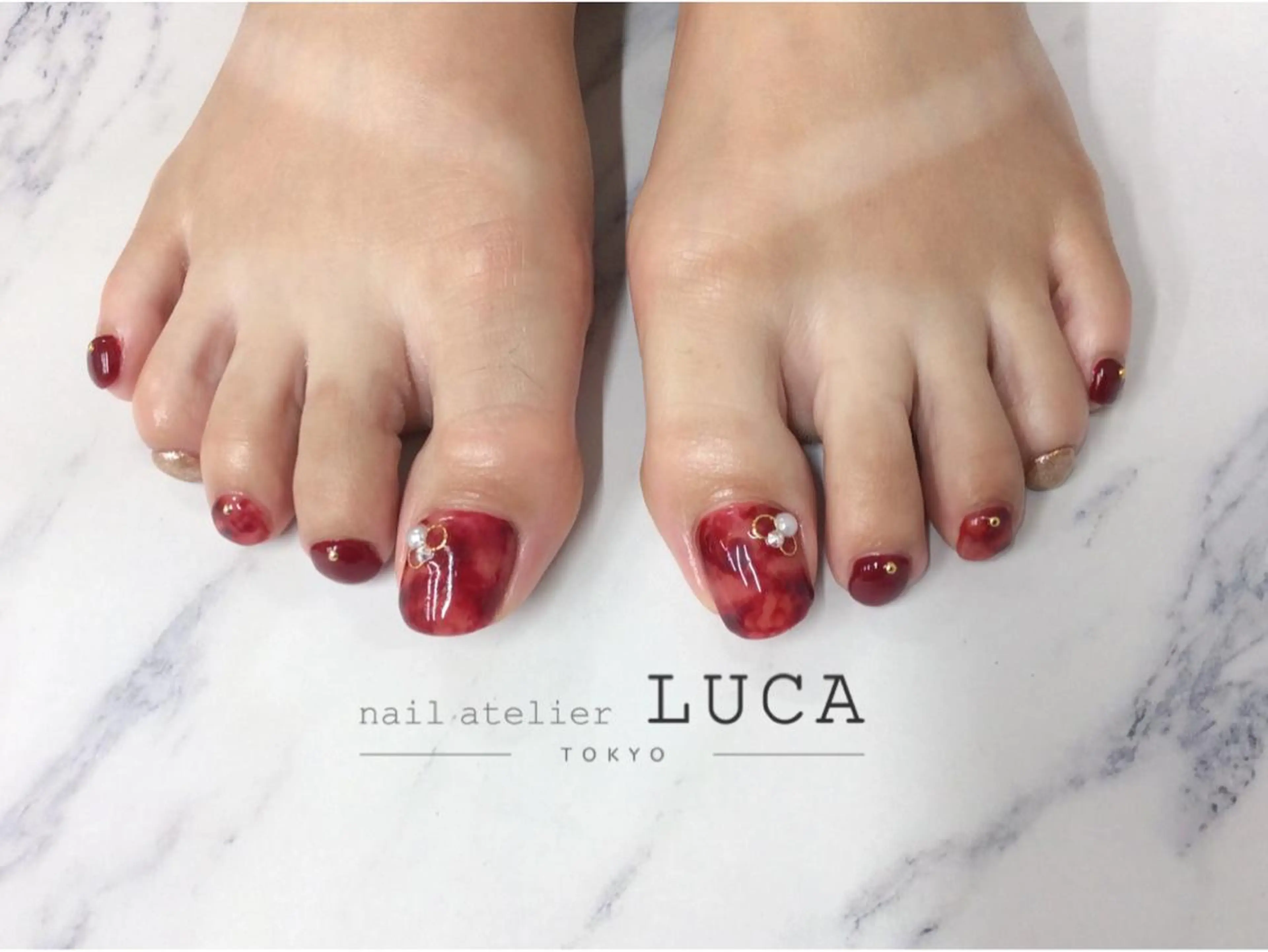 ネイル ネイルアトリエルカ スタッフのネイルデザイン
