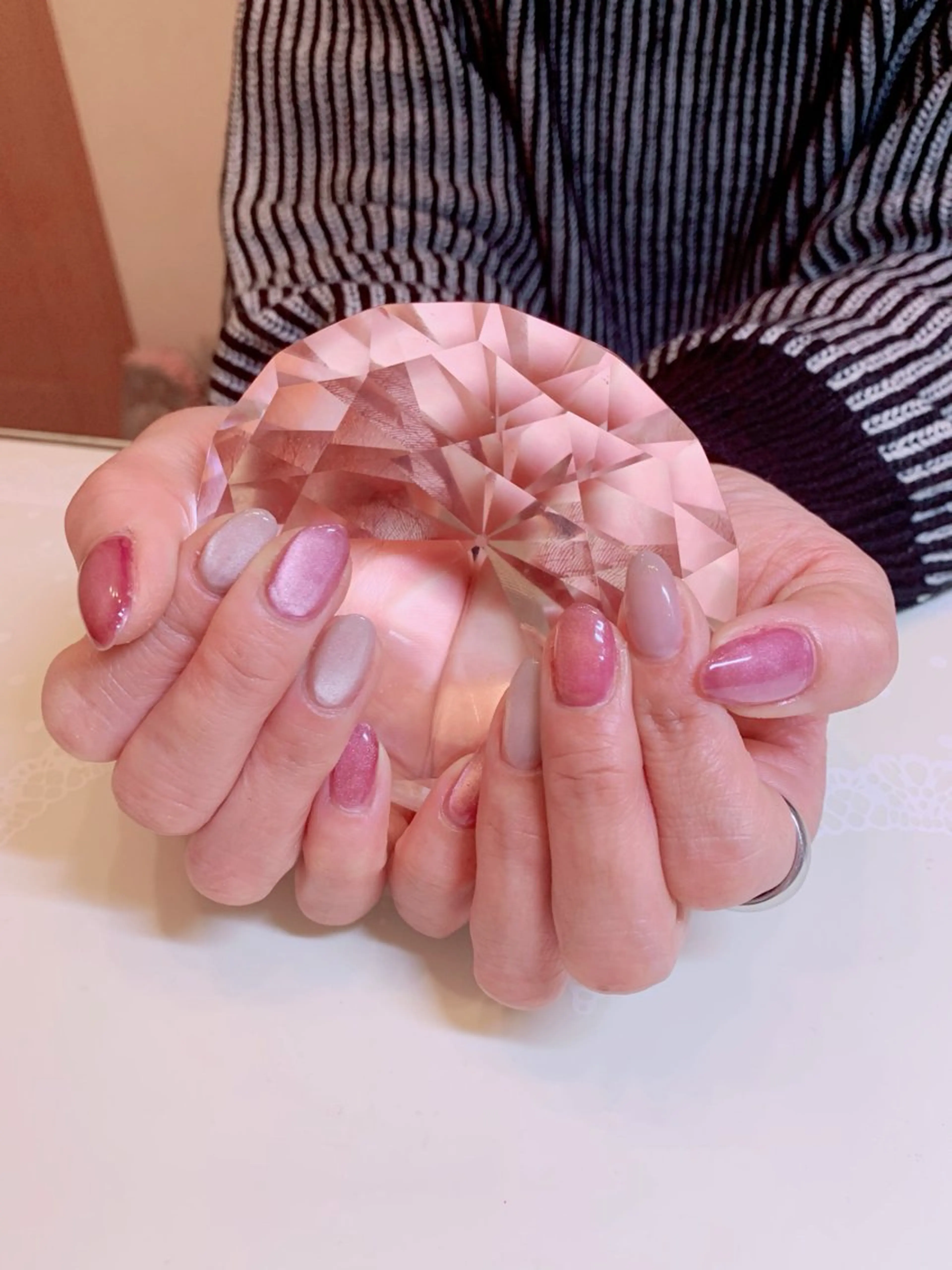 ネイル マグネットネイル ｔe_ nailのネイルデザイン