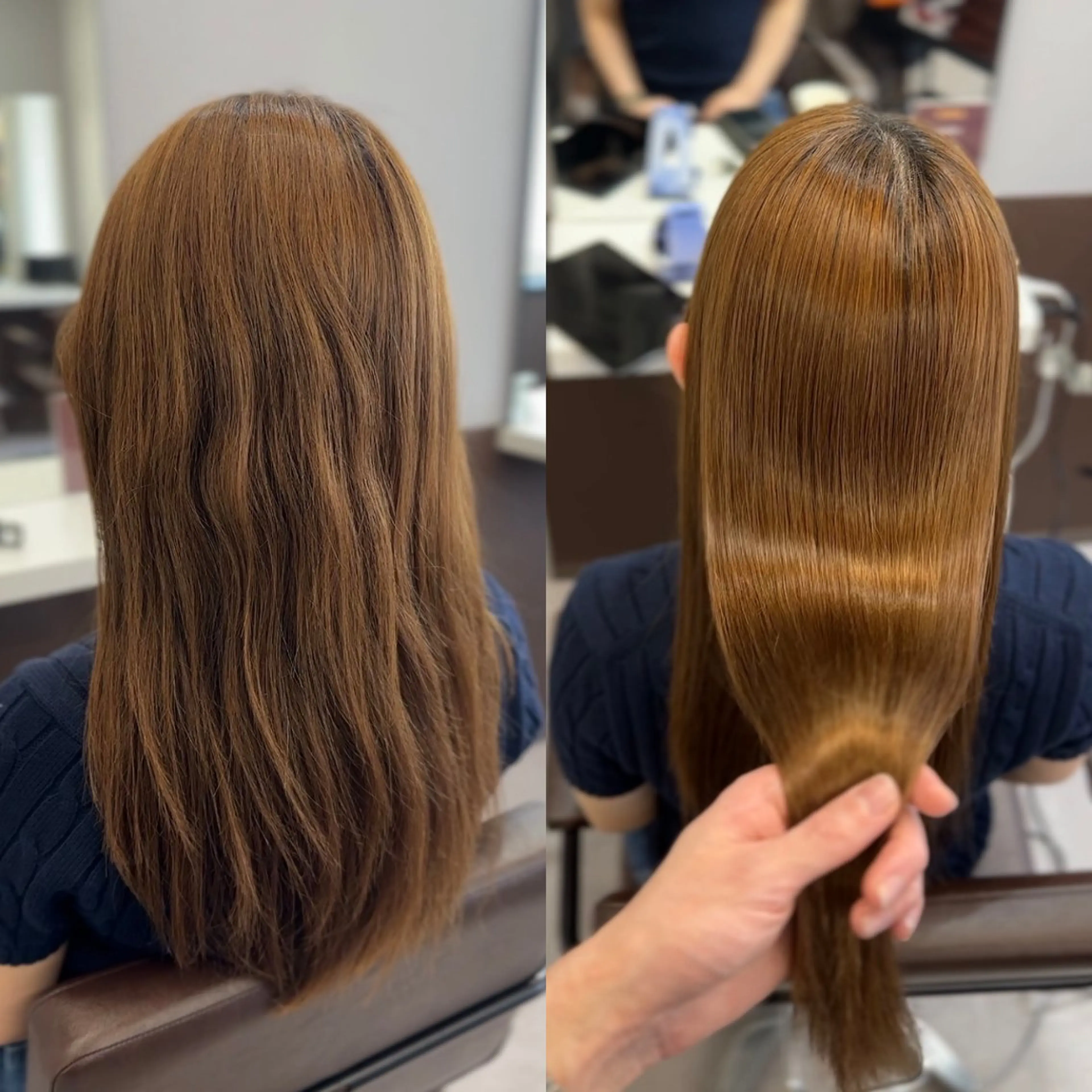 ロング 髪質改善 カット ヘアカラー トリートメント 💎艶髪💎縮毛矯正 /髪質改善/ひかるのヘアスタイル