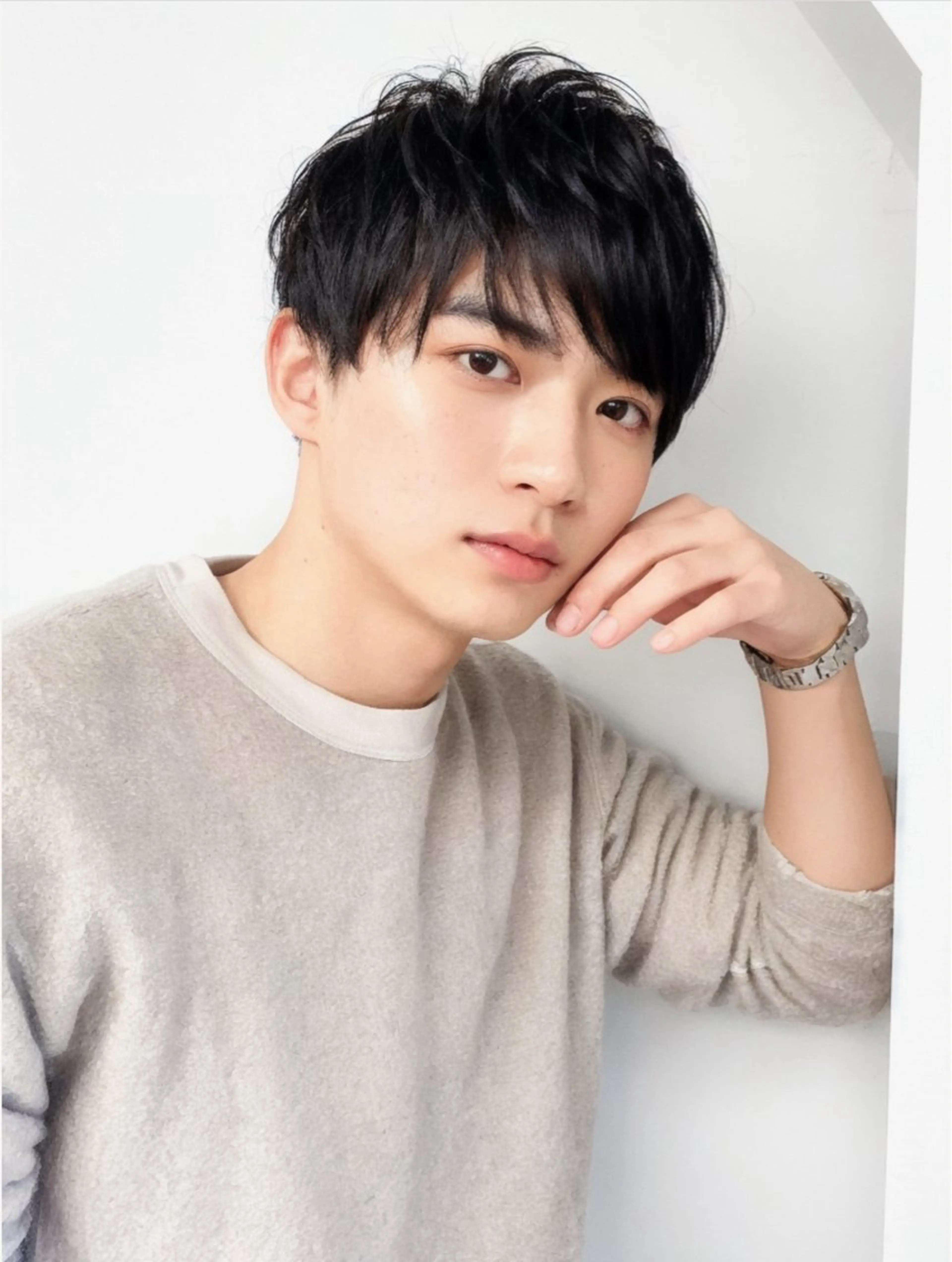 ショート パーマ メンズ カット パーマ 加藤 いくみのヘアスタイル