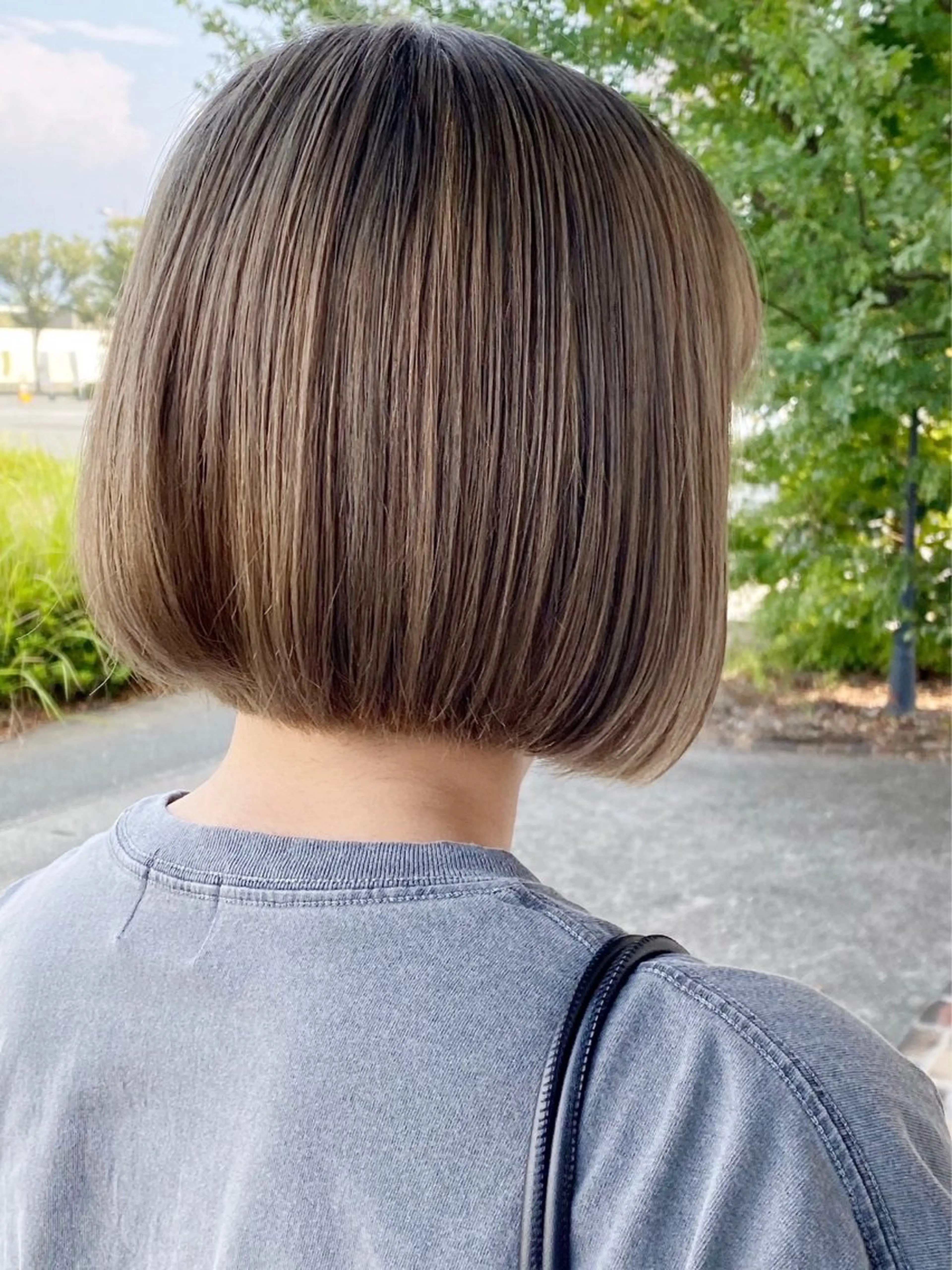 ショート カラー トリートメント nari ☺︎ ボブ/透明感カラーのヘアスタイル