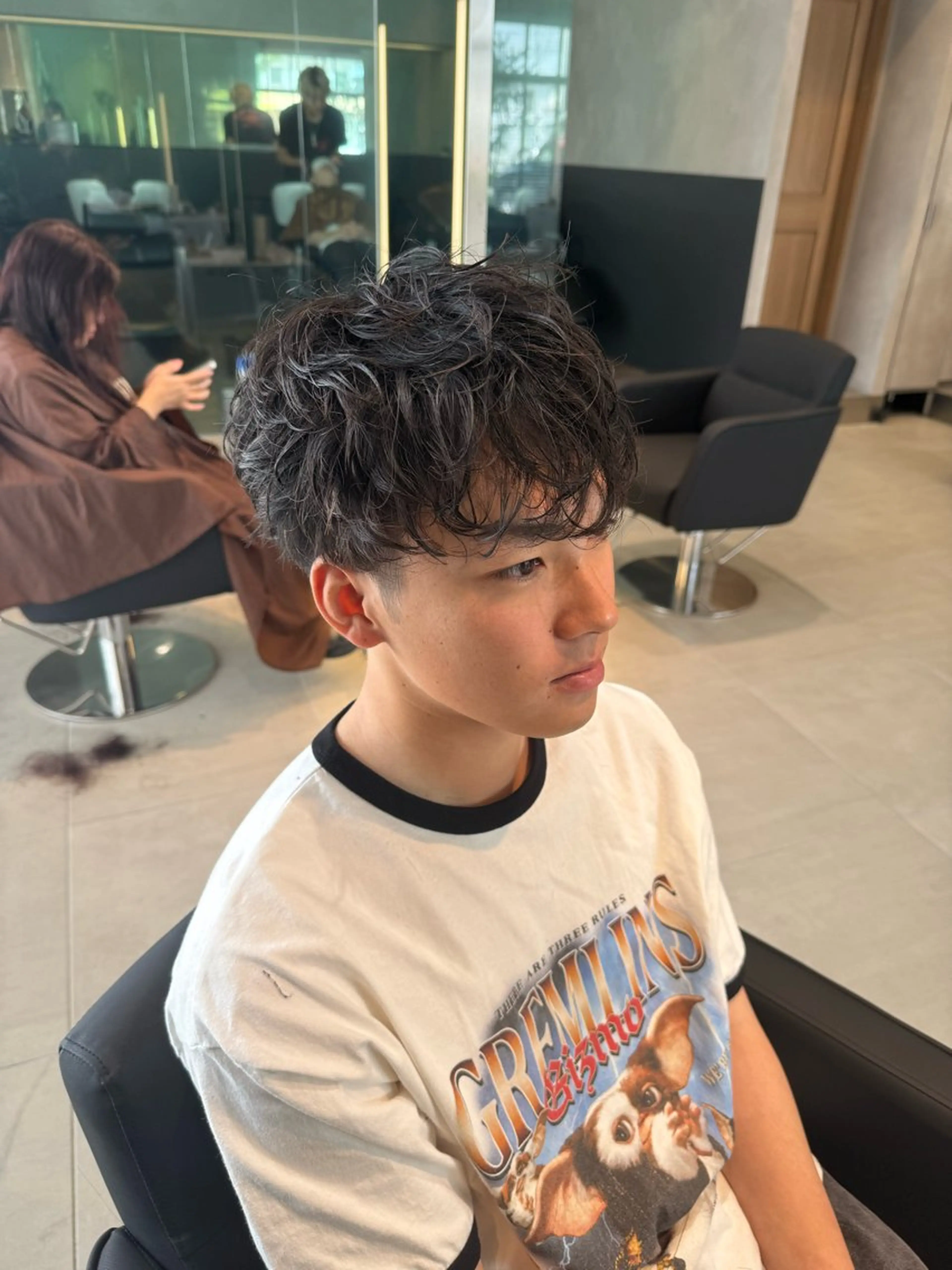 🌀シャドウパーマ🔥＋カットの写真