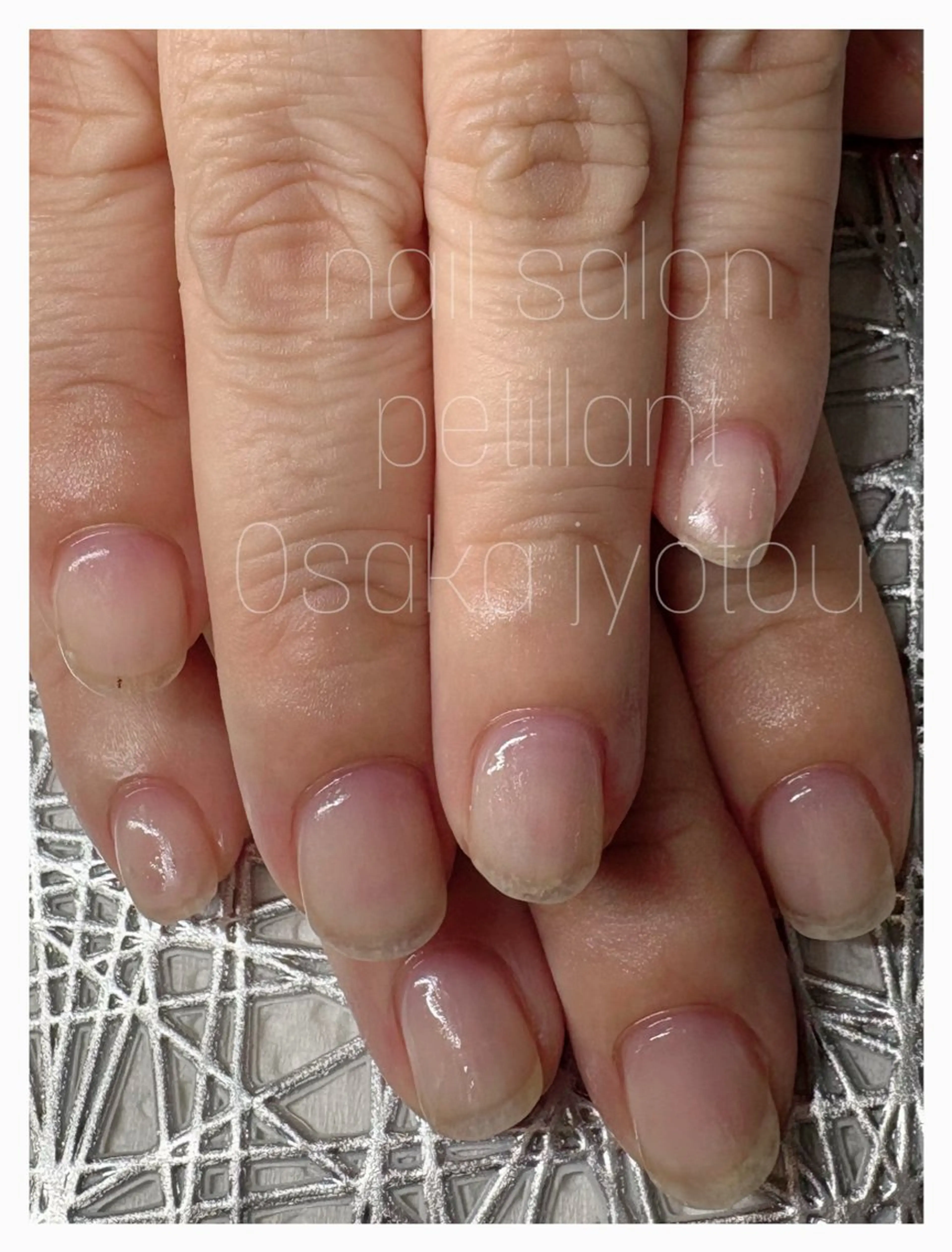 ネイル クリアネイル ハンドネイル ハンドケア petillant所属・nail salon petillantのネイルデザイン