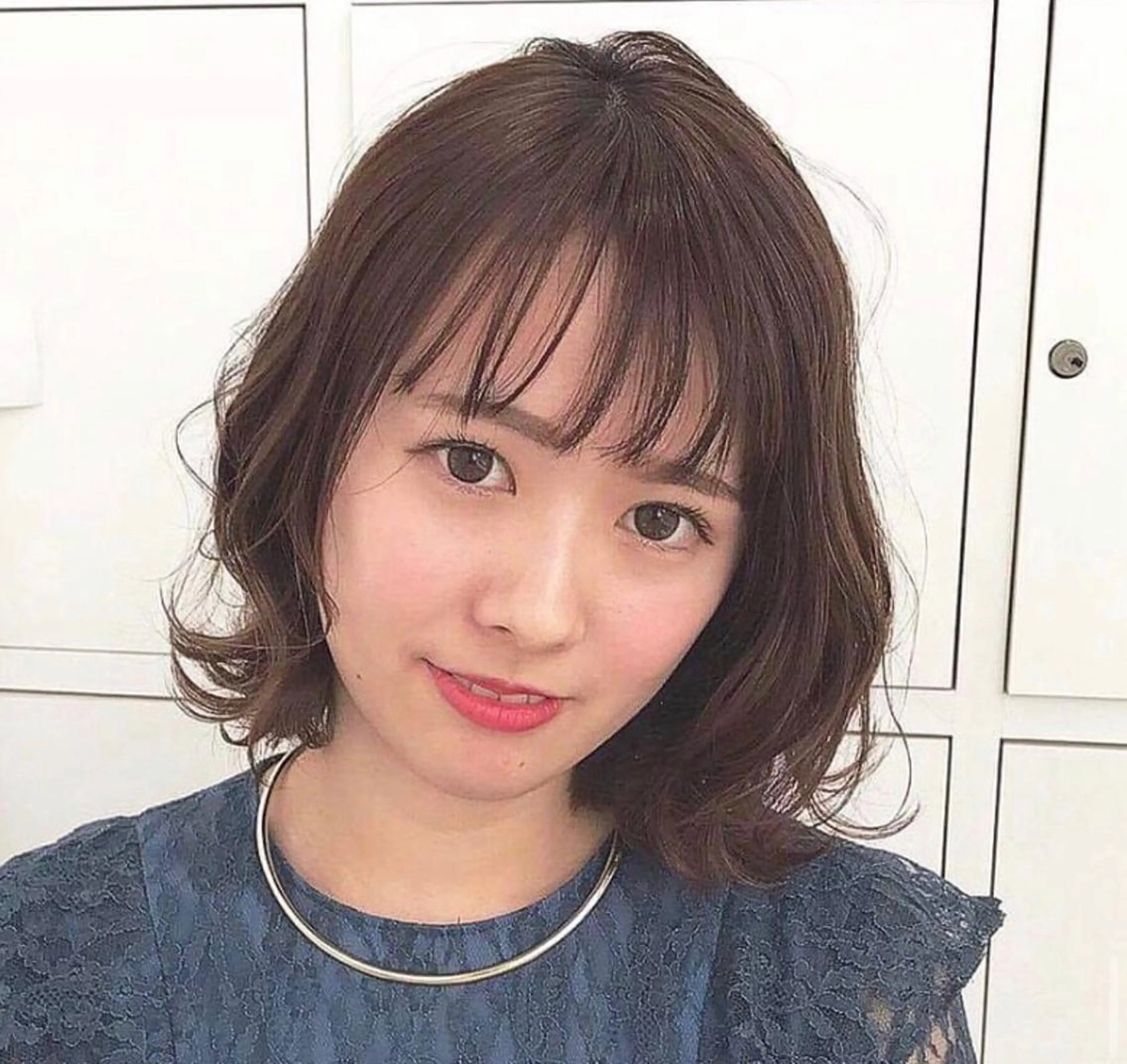 ミディアム 🦋ミルクティーベー ジュ🦋mayukiのヘアスタイル