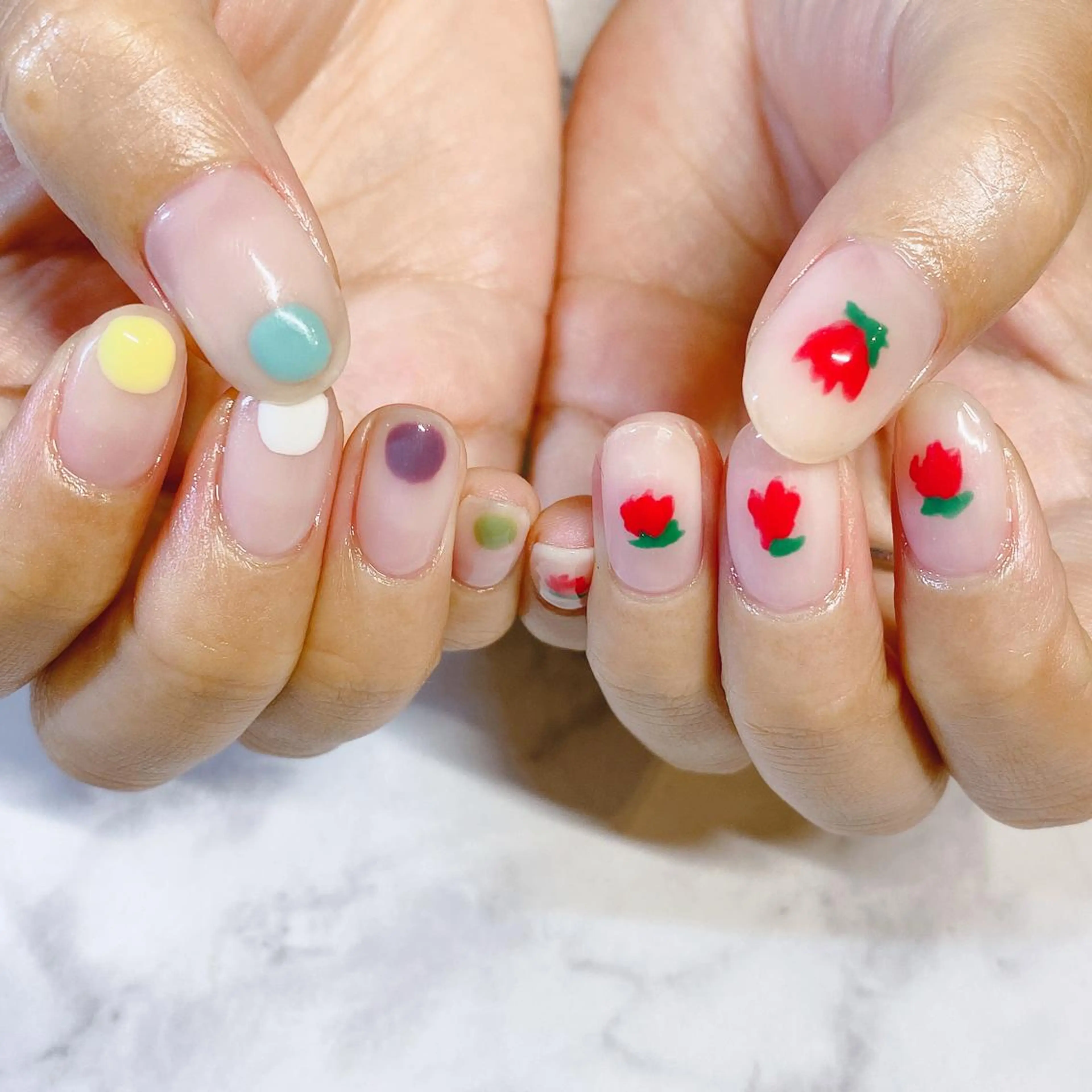 ネイル ハンドネイル ISHIHARA KANAのネイルデザイン