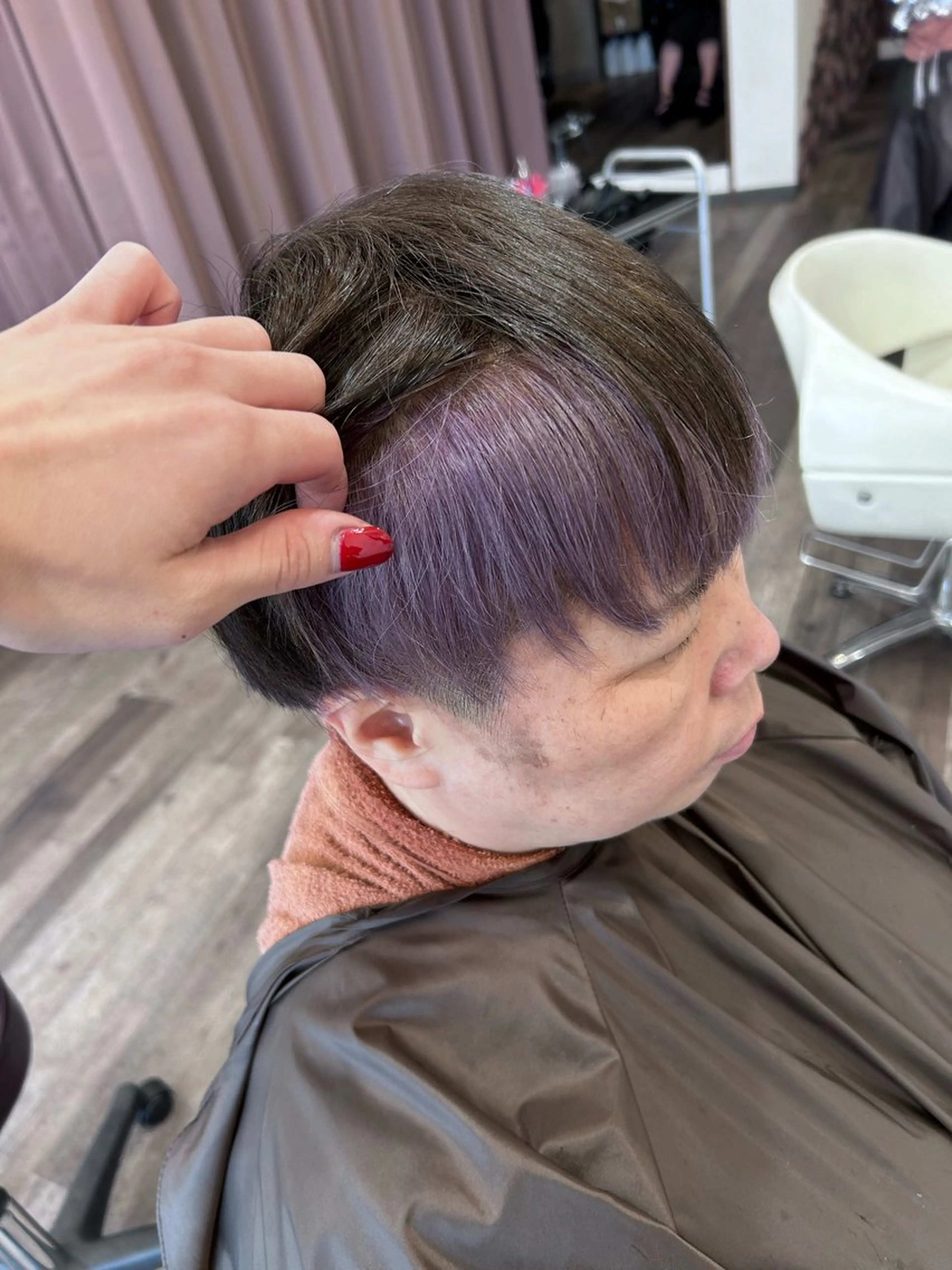 カラー メンズ Agu hair reign 大和八木店【アグ ヘアー レイン】所属・アグヘアー　レイン 松丸冬磨のヘアスタイル