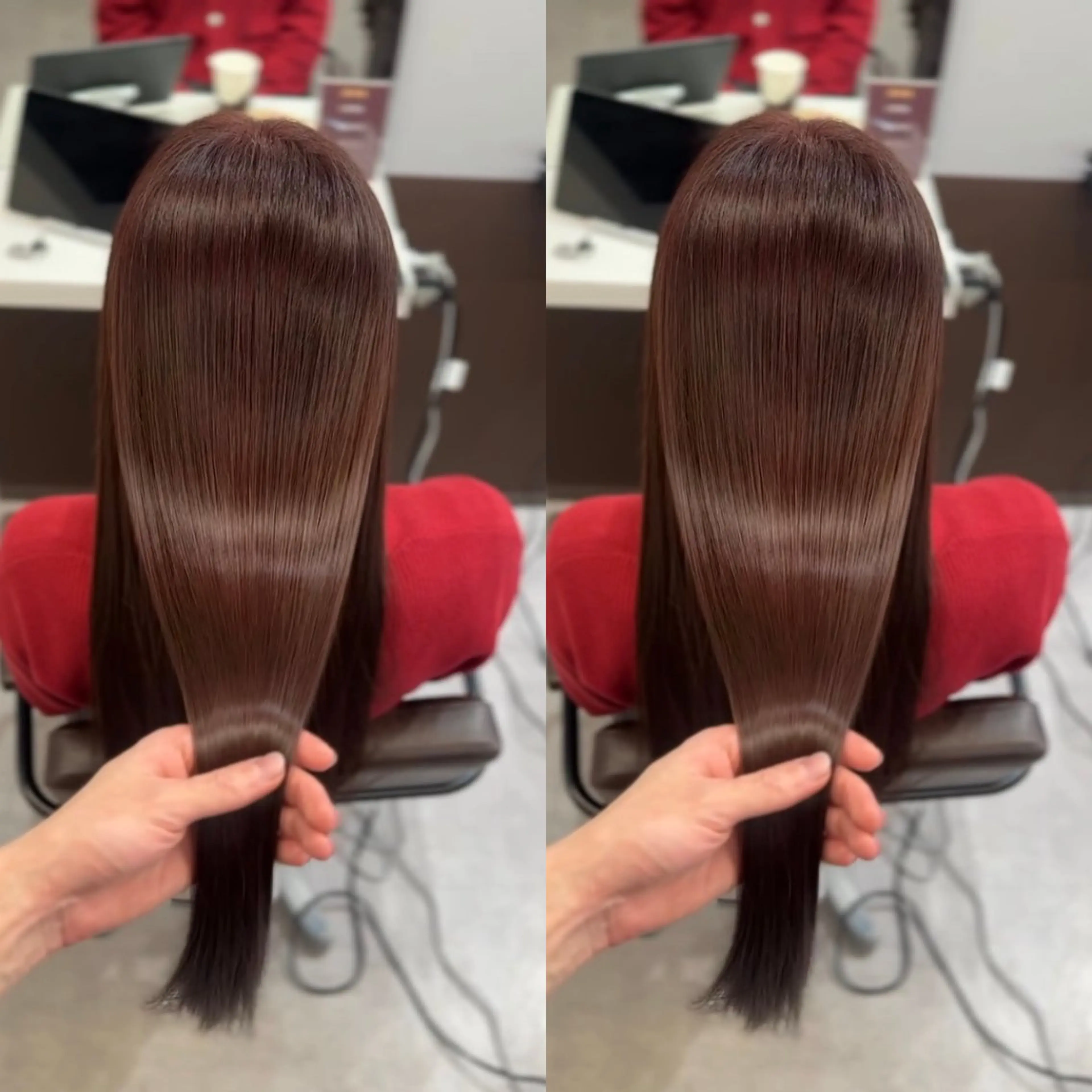 ロング 💎艶髪💎縮毛矯正 /髪質改善/ひかるのヘアスタイル