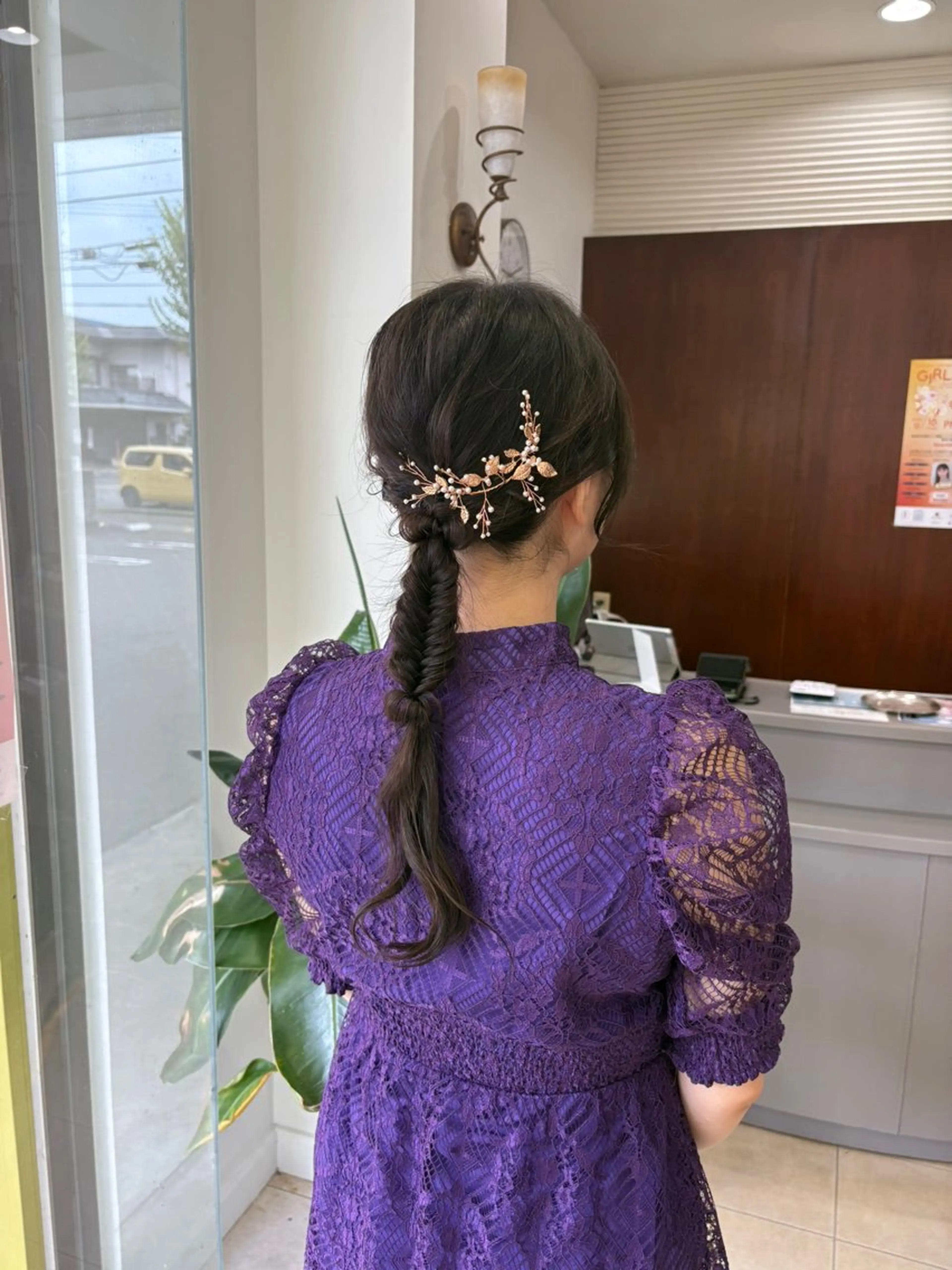 ロング ヘアセット alu さやのヘアスタイル