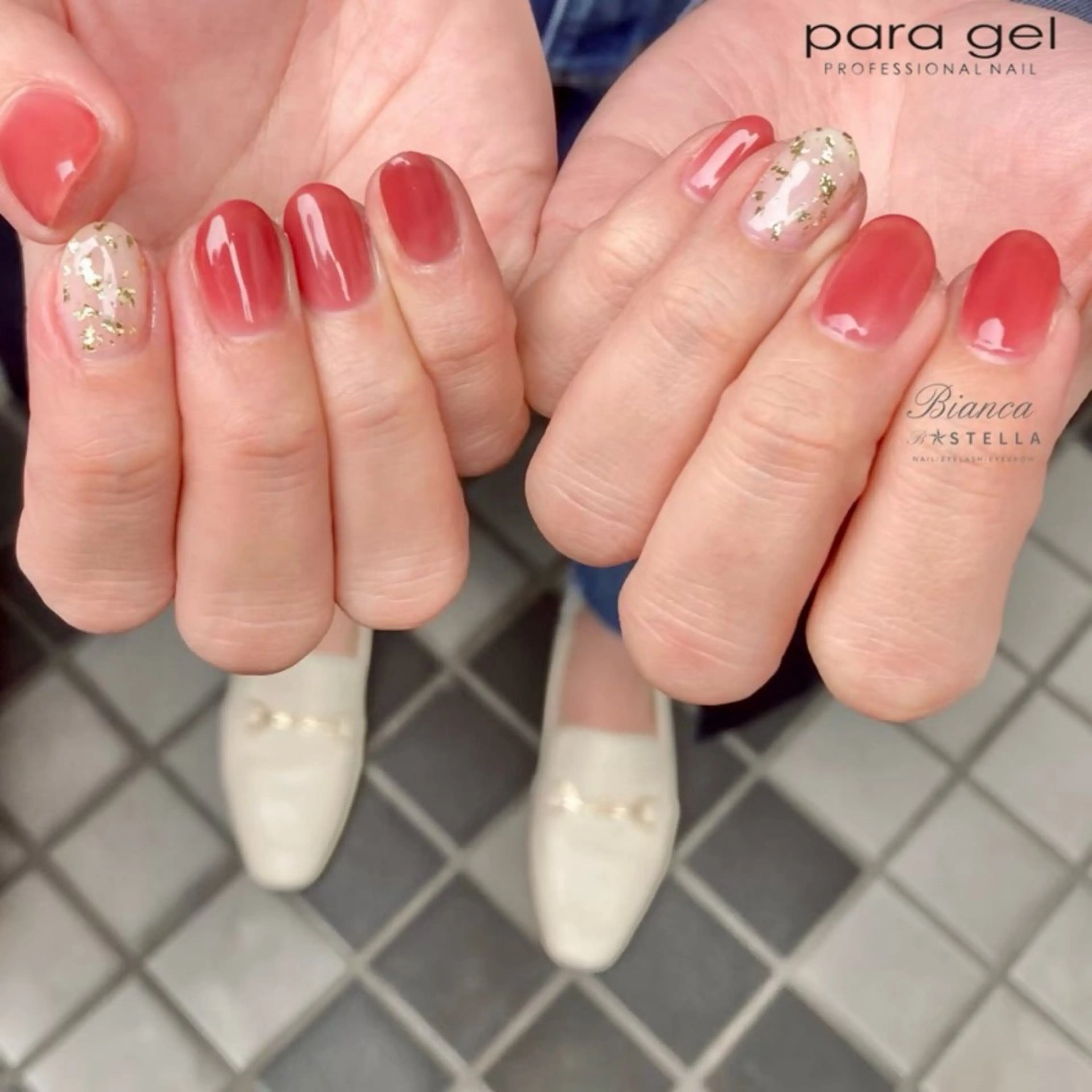 【オフあり】ハンド💅ワンポイントコース✨パラジェル変更🉑の写真