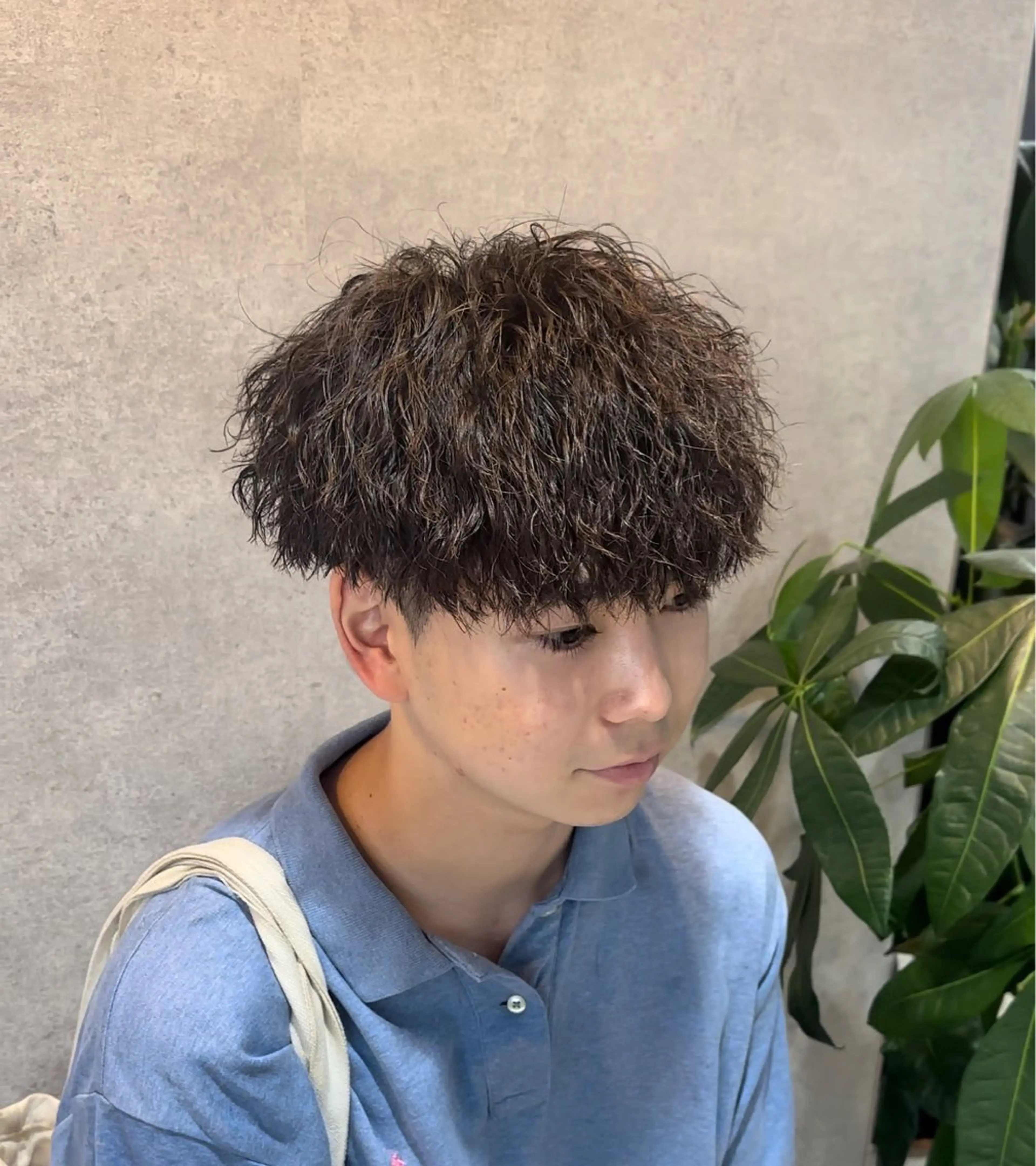 パーマ メンズ カット パーマ 🌟あゆ🌟 女子ウケスタイルのヘアスタイル