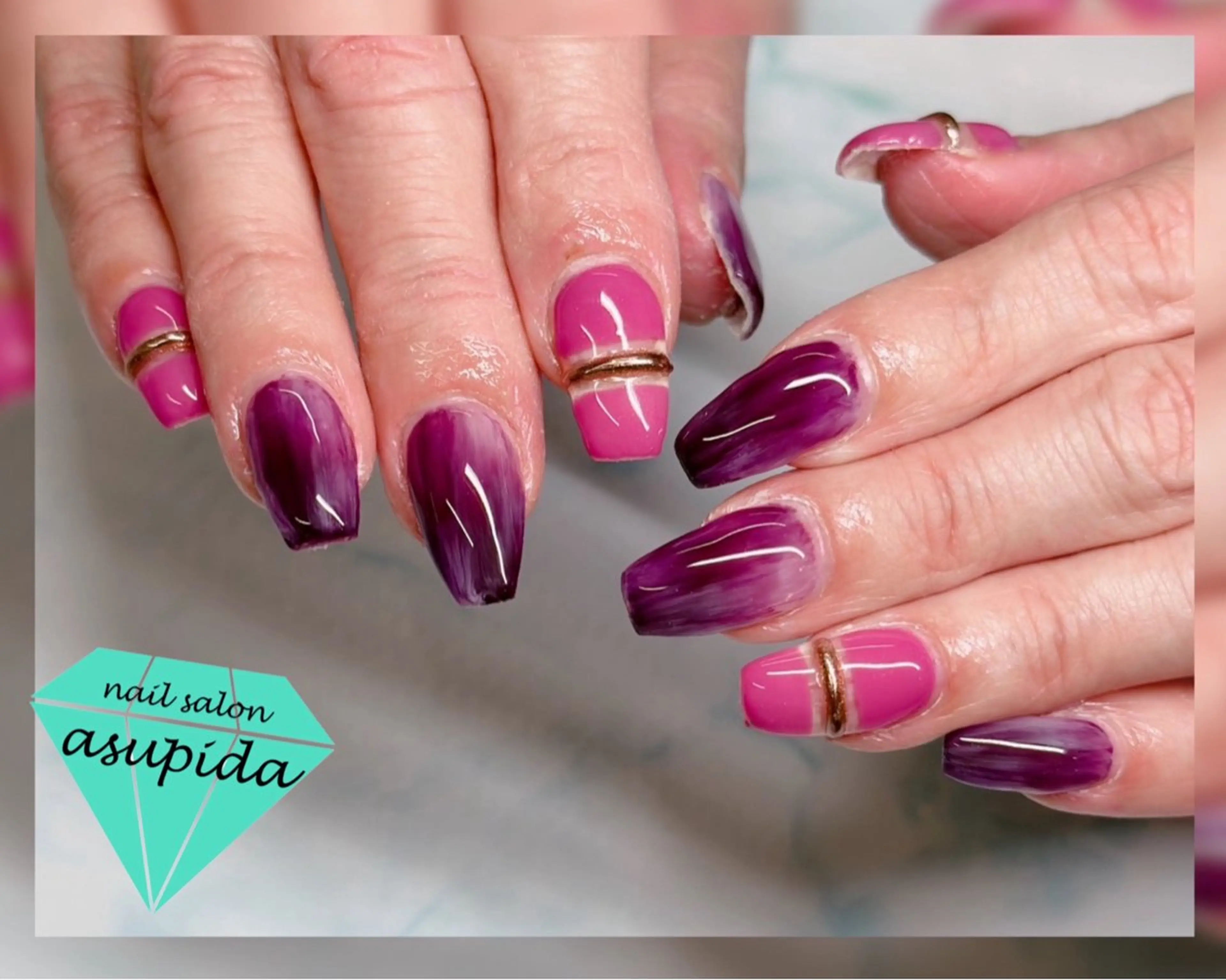 ネイル ハンドネイル nailsalon asupida所属・nail salon asupidaのネイルデザイン