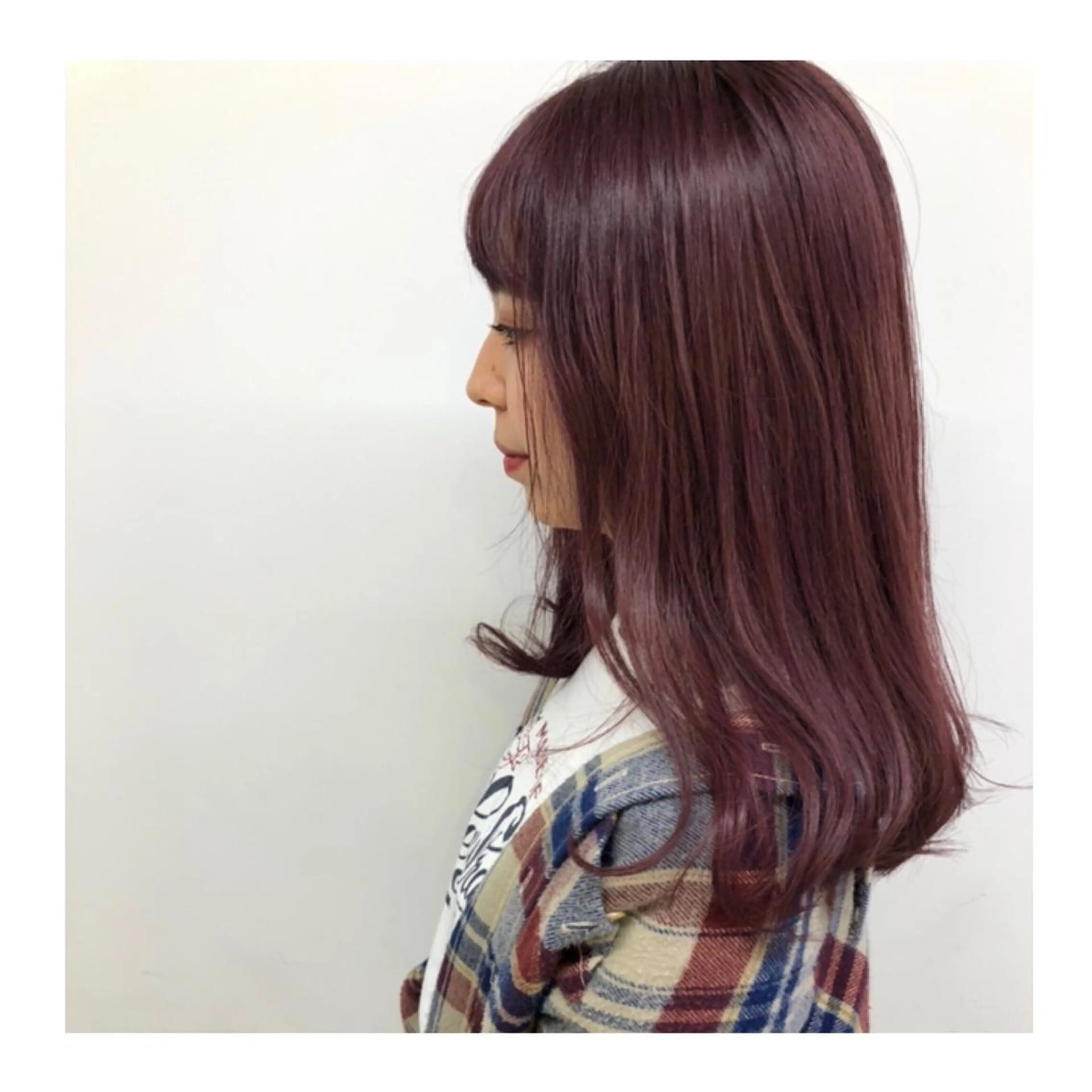 セミロング カラー ブリーチ グレージュ ピンクカラー カット ヘアカラー ハイトーン特化🌟 仲川和人のヘアスタイル