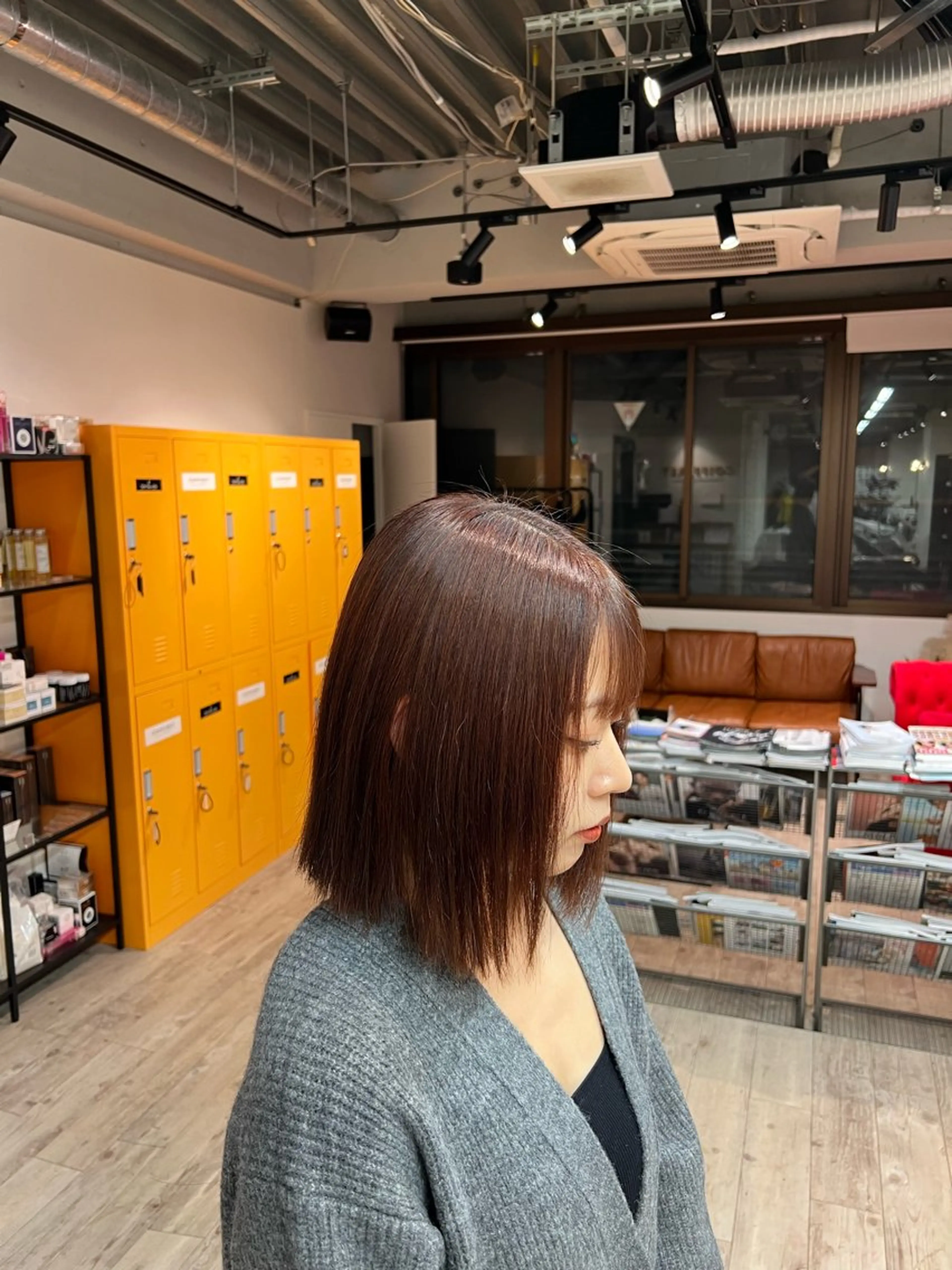 ショート 髪質改善 縮毛矯正 林 龍誠のヘアスタイル