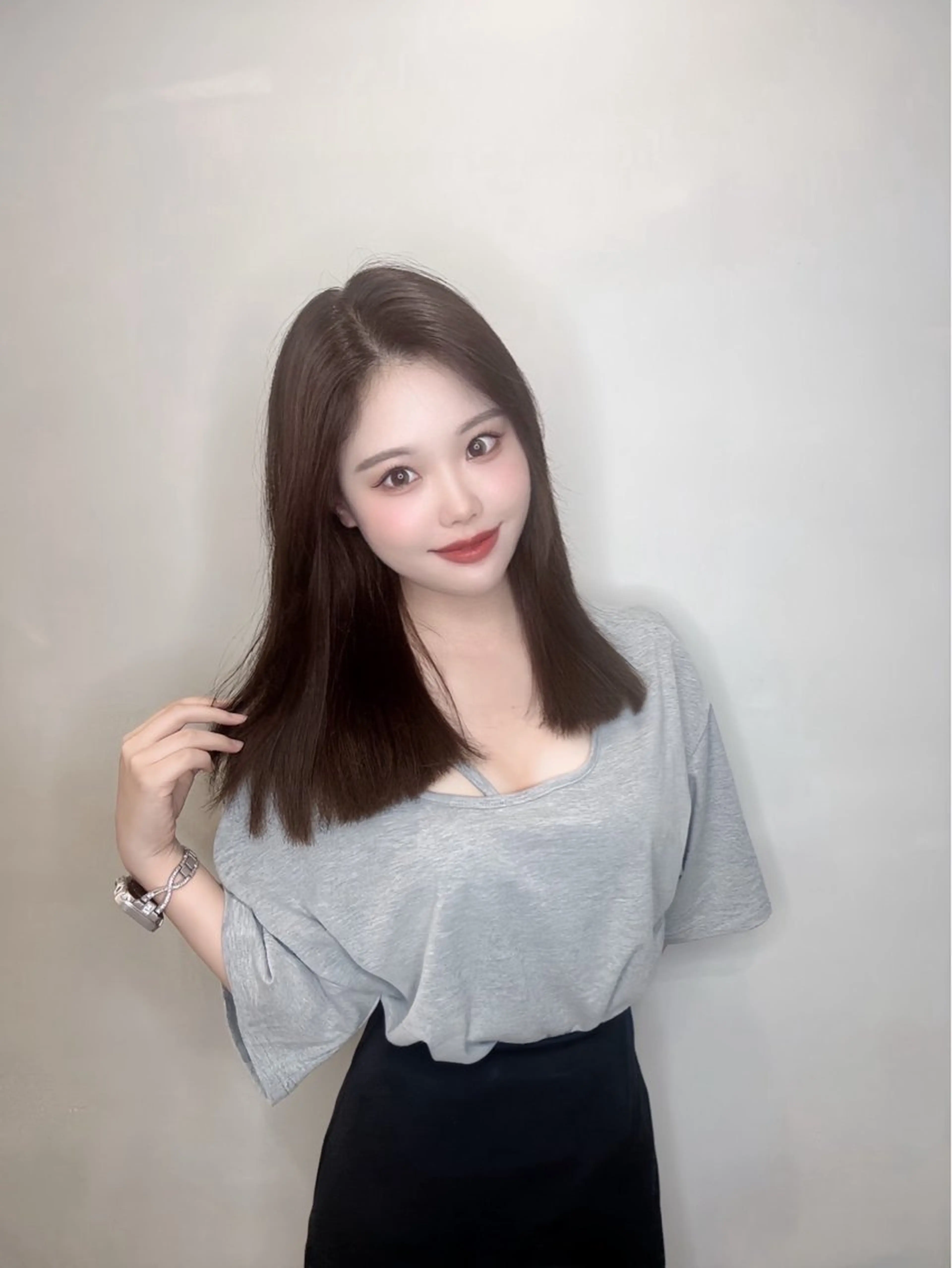 カラー lapis 渋谷本店 きりかのヘアスタイル