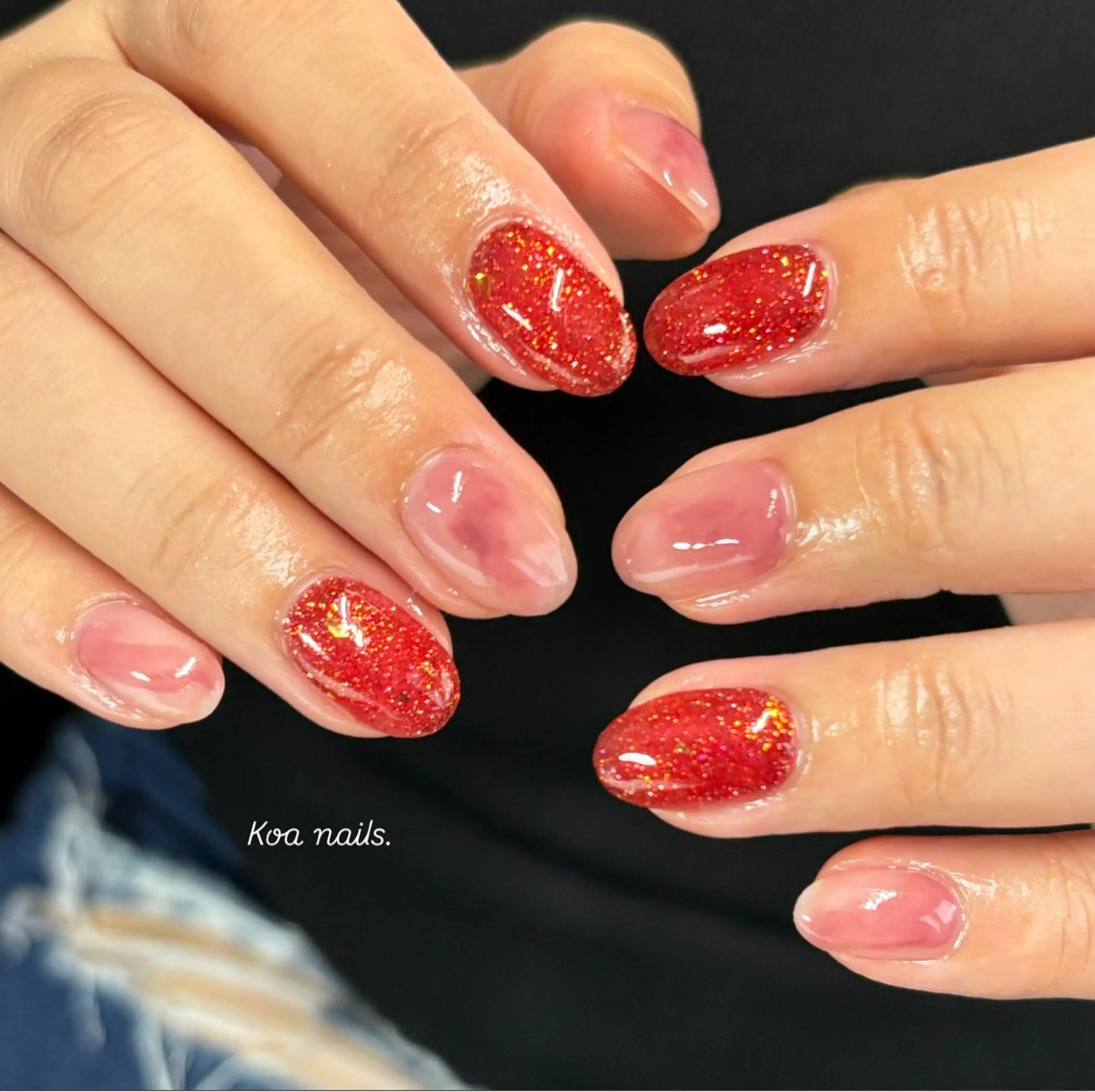 ネイル ハンドネイル Koa nails.のネイルデザイン