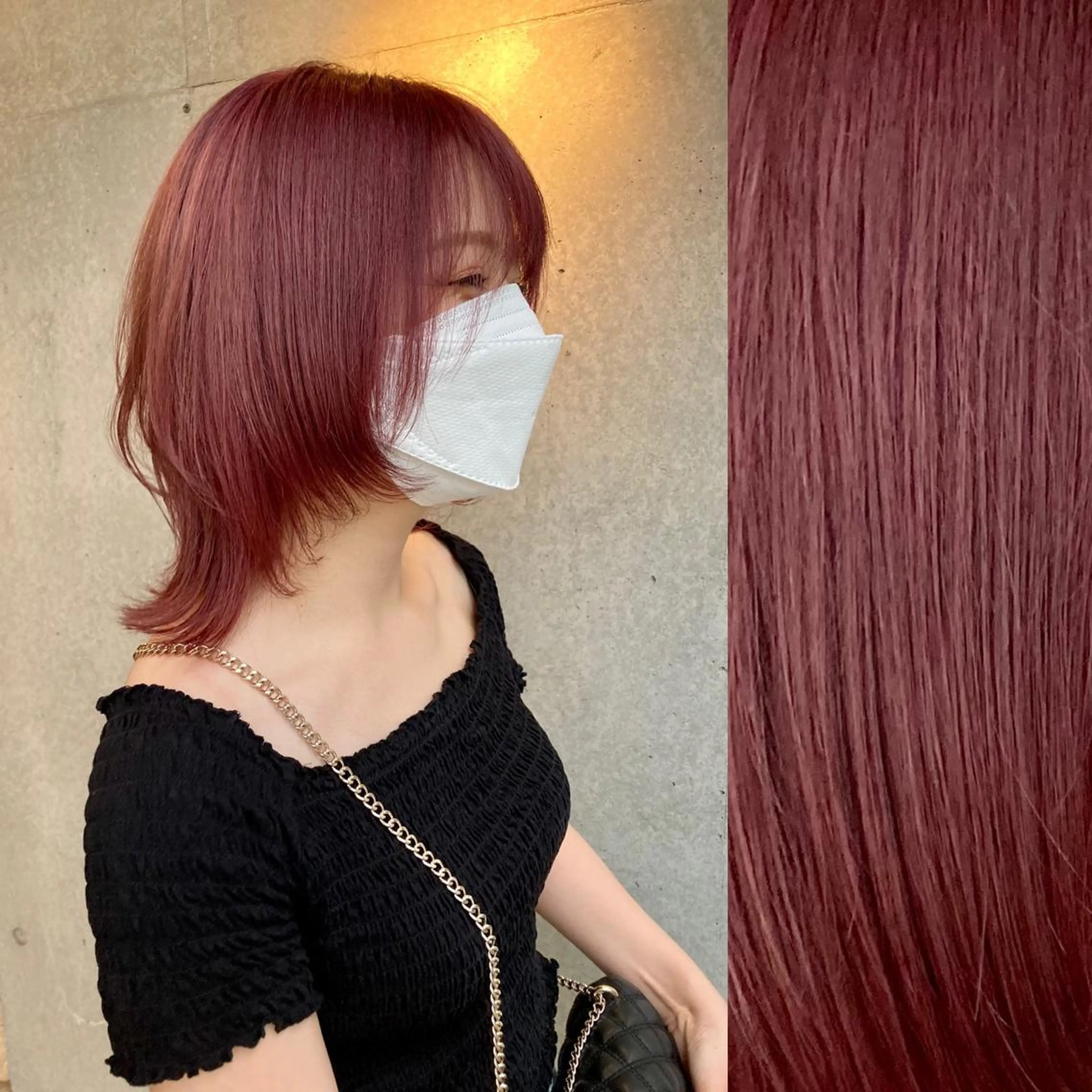 ミディアム カラー ボブ& 髪質改善FUMIYAのヘアスタイル