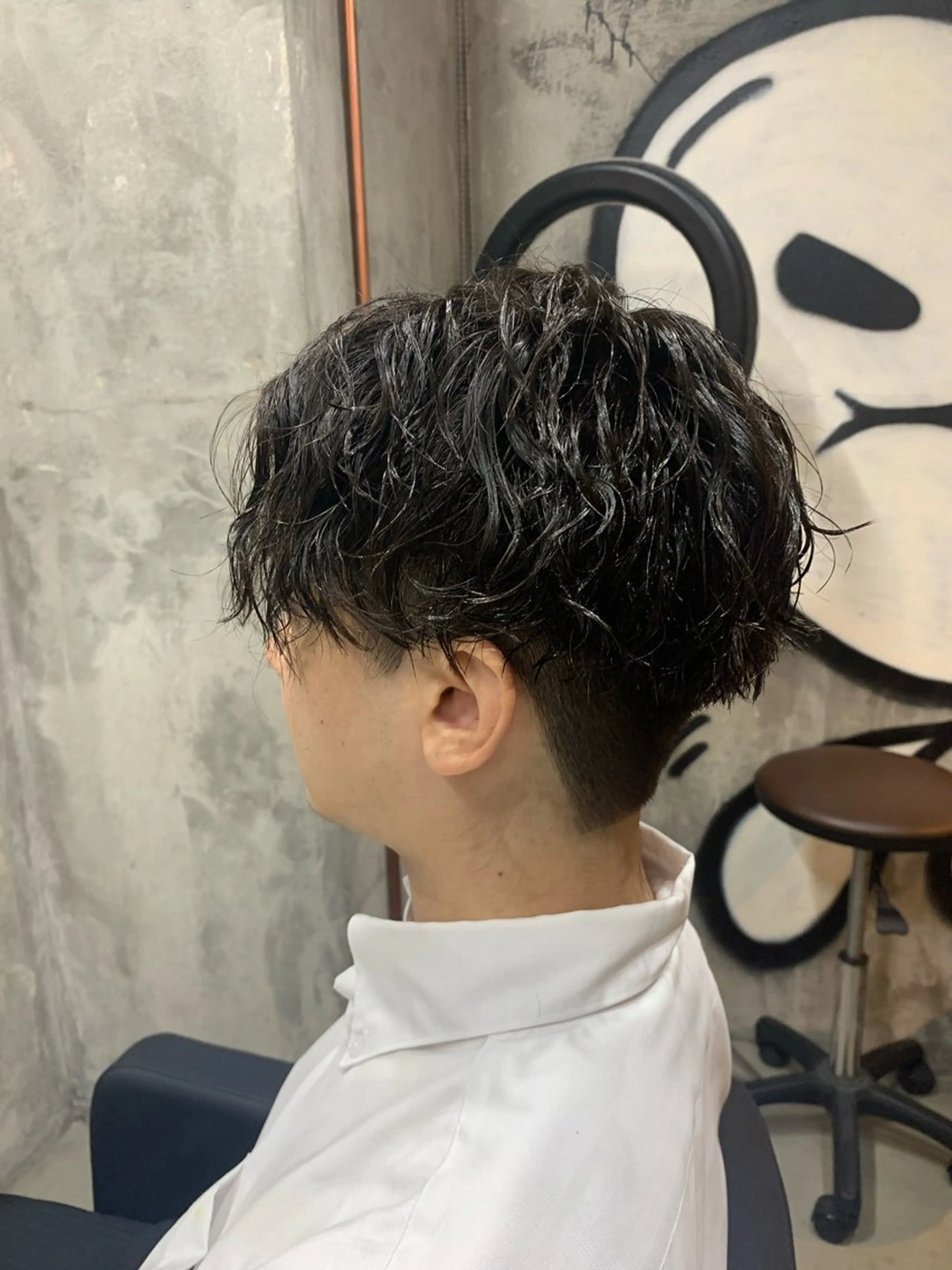 パーマ メンズ マッシュ メンズパーマ ツイストスパイラルパーマ スパイラルパーマ カット パーマ ⚡️メンズパーマ特化 mens支持◎/忠地のヘアスタイル