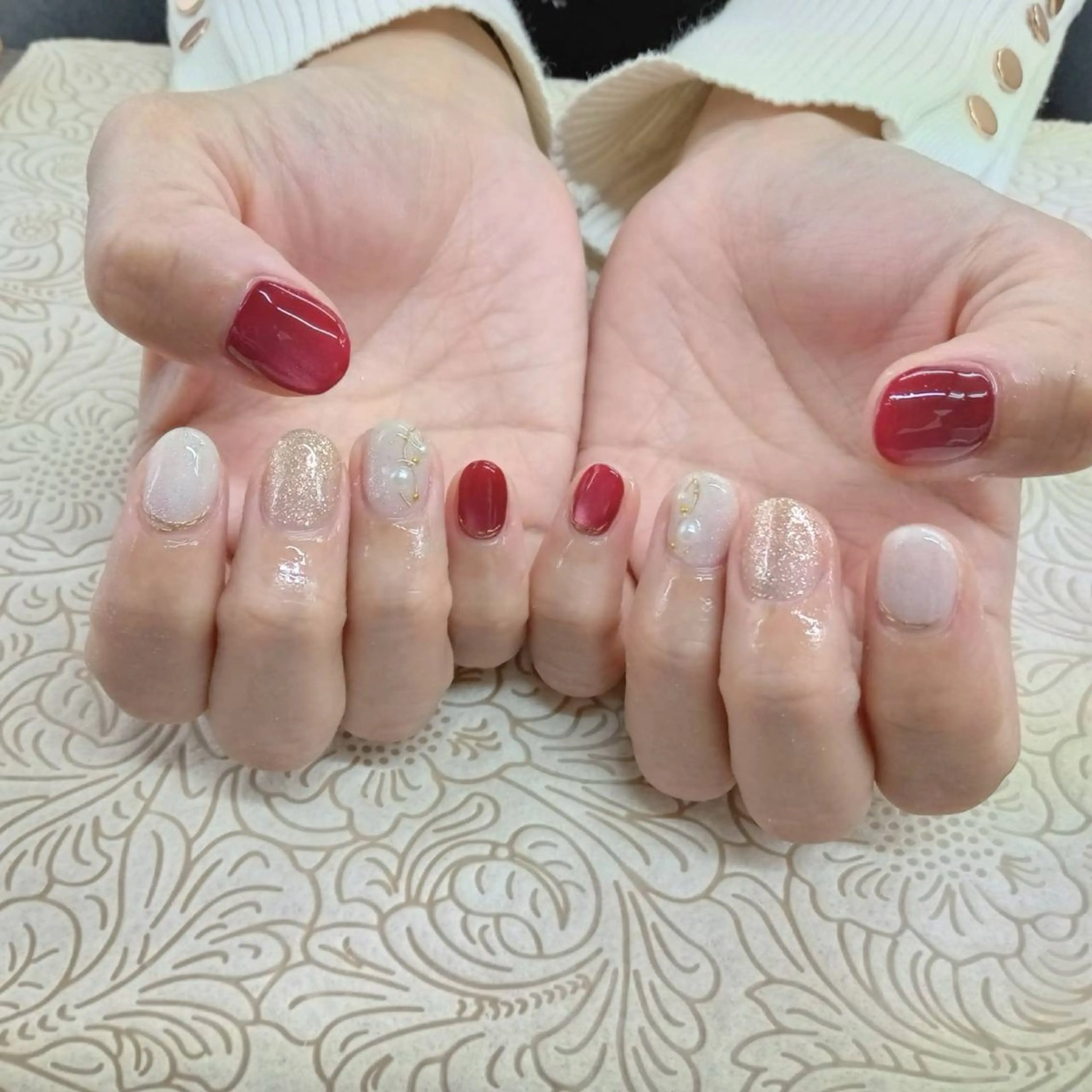 ネイル フラワーネイル precious nail room所属・precious nail  roomのネイルデザイン