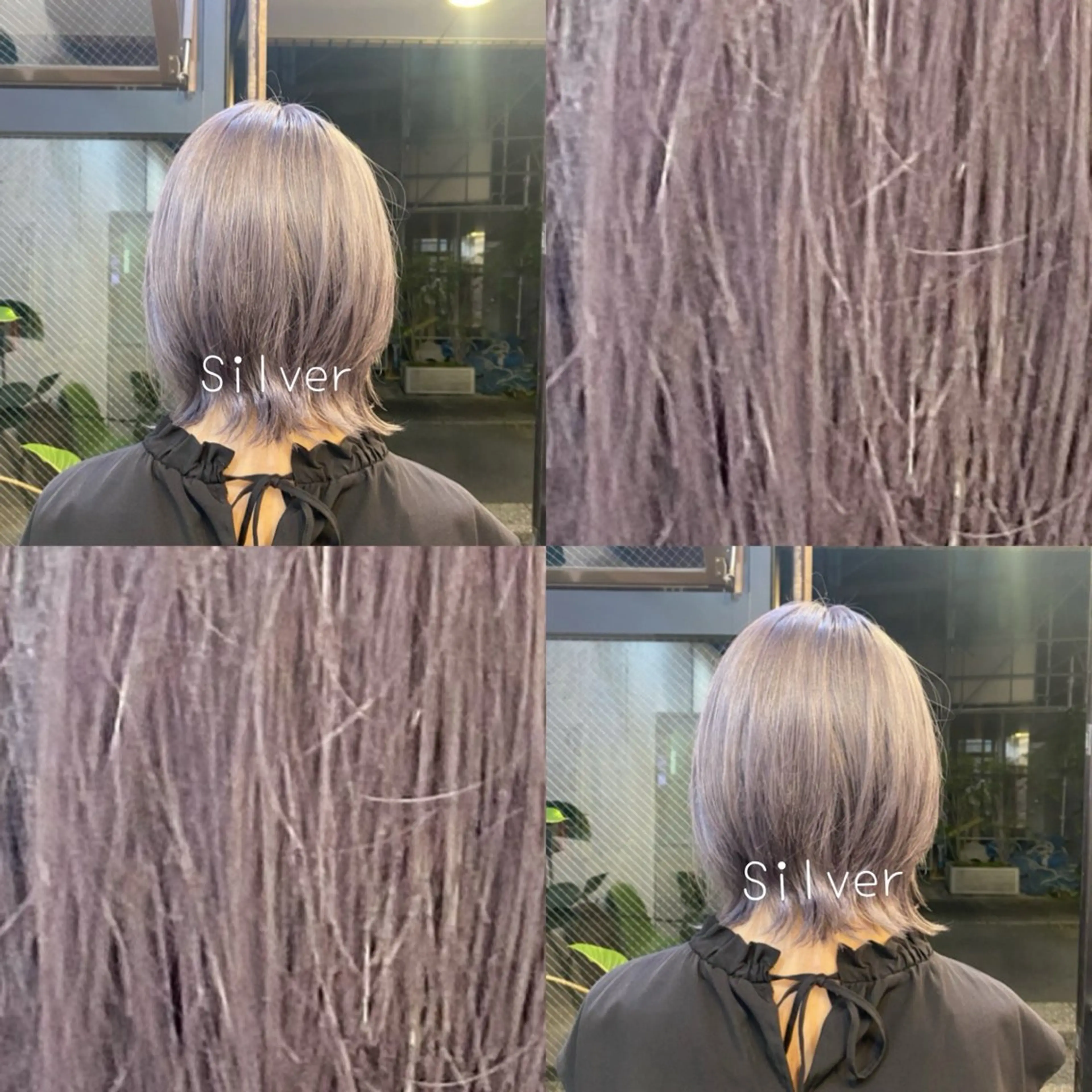 カラー 似合わせハイトーン 👾はちすのヘアスタイル