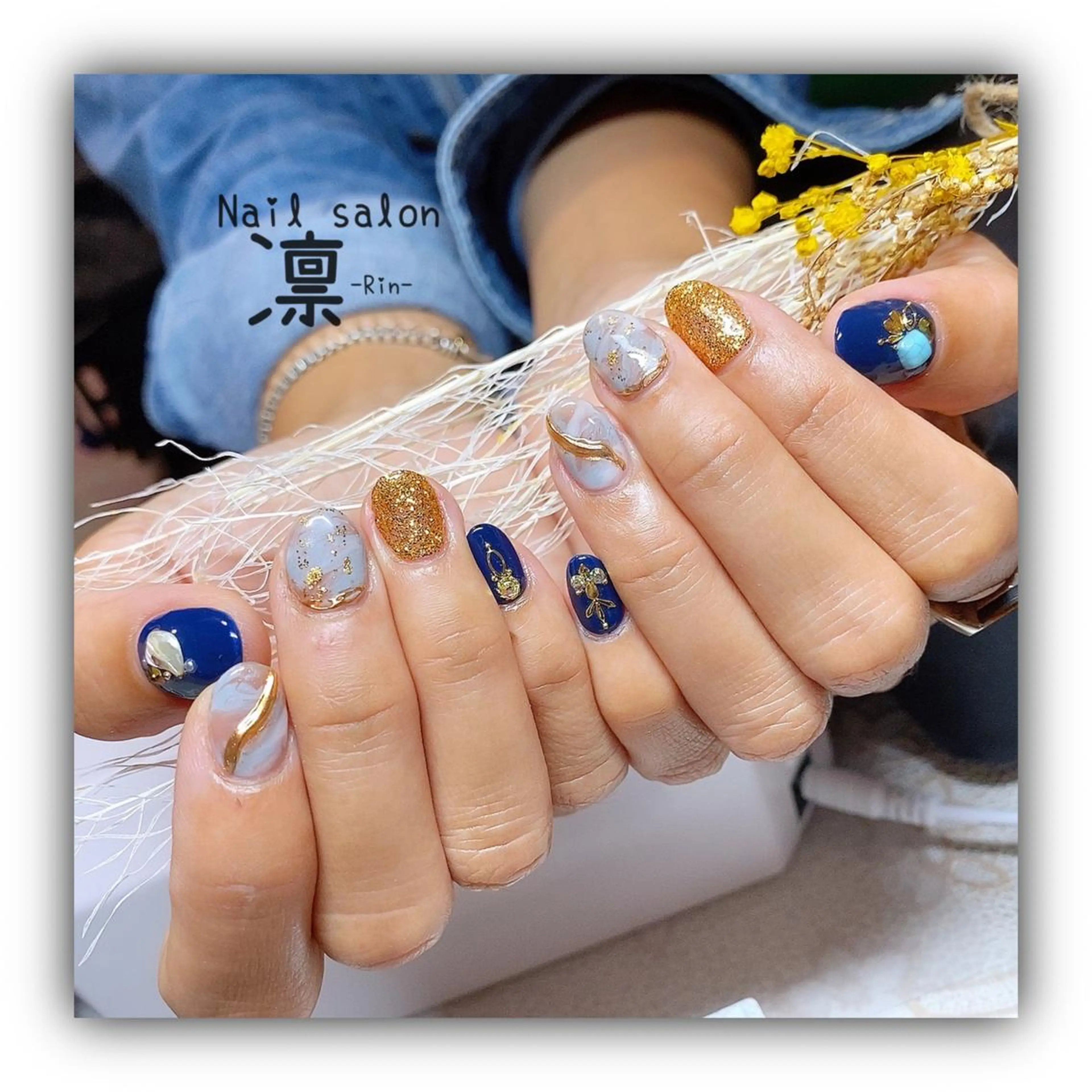 ネイル ジェルネイル 持ち込み private salon凛のネイルデザイン
